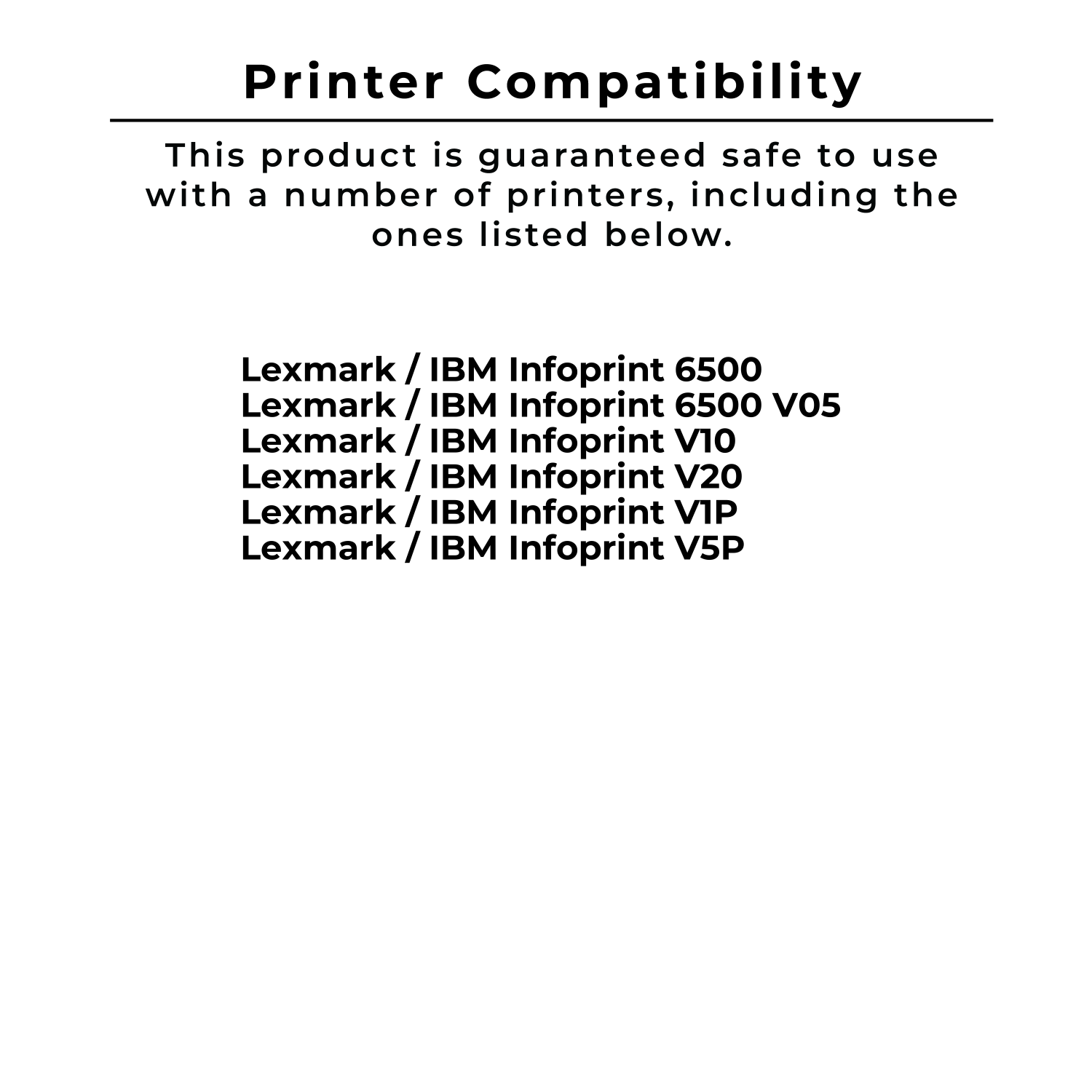 ~Cartouche de ruban neuve LEXMARK / IBM 45U3891