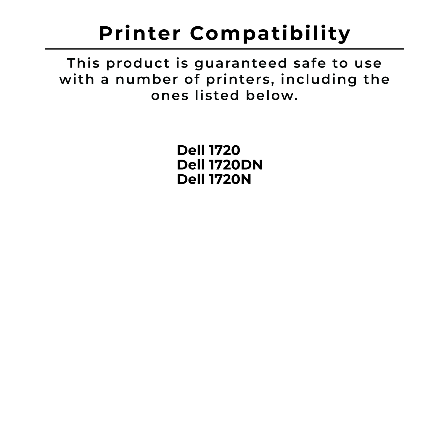 TAMBOUR laser compatible AVEC LES IMPRIMANTES DELL 310-8710/1720N de Zoomtoner