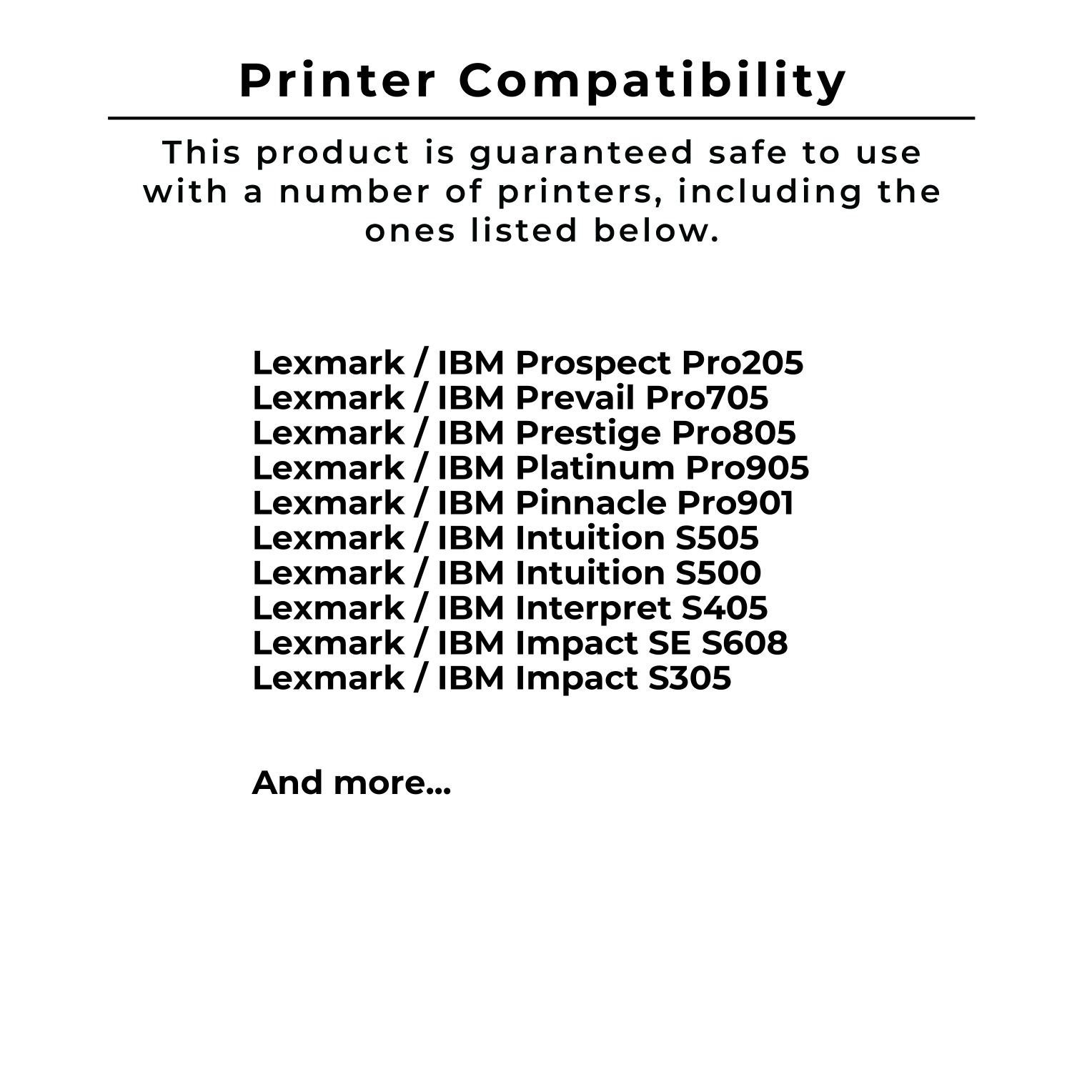 ~Cartouche de tête d'impression LEXMARK/IBM 14N1339 neuve
