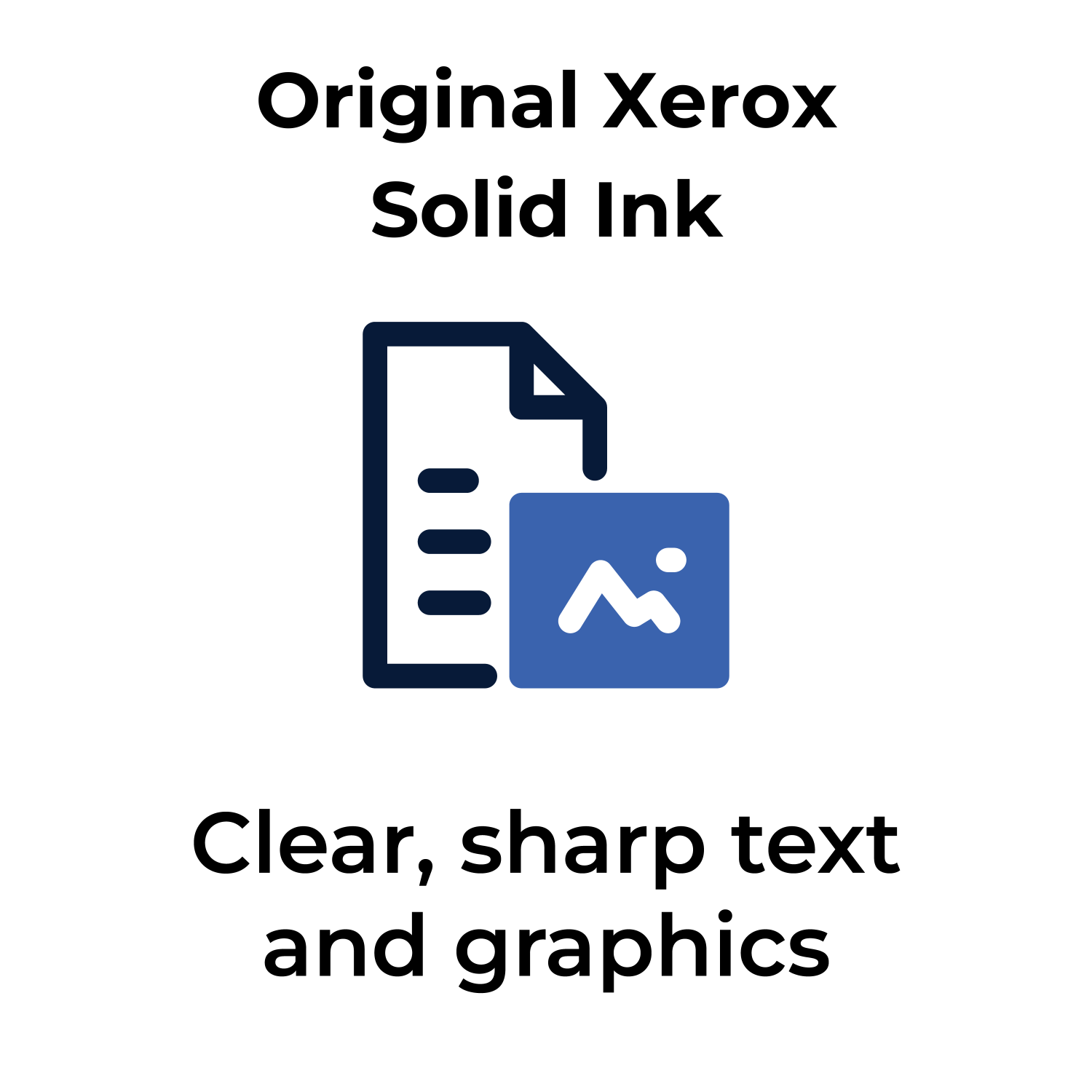 ~toutes les nouvelles encres solides Xerox 108R00672 d'origine Noir