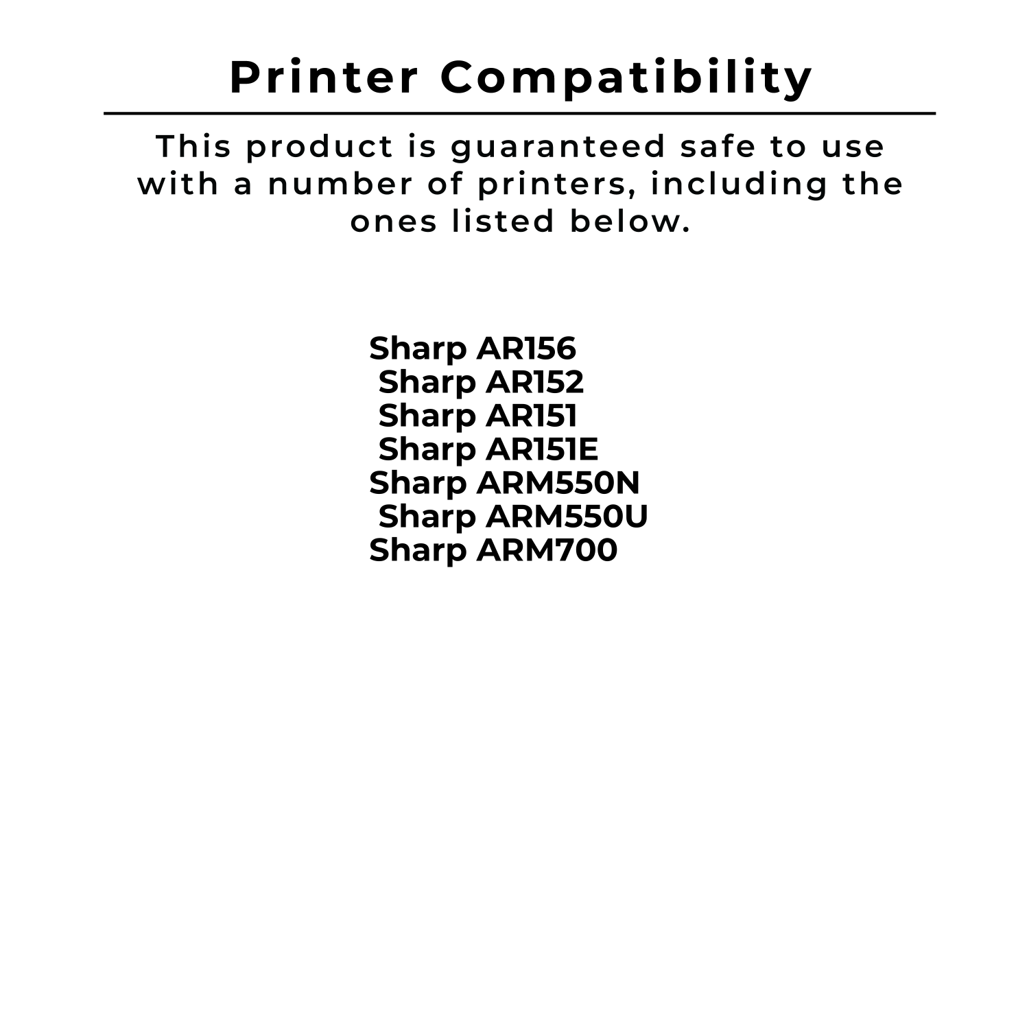 ~Brand New Original SHARP AR-152DR Laser DRUM UNIT