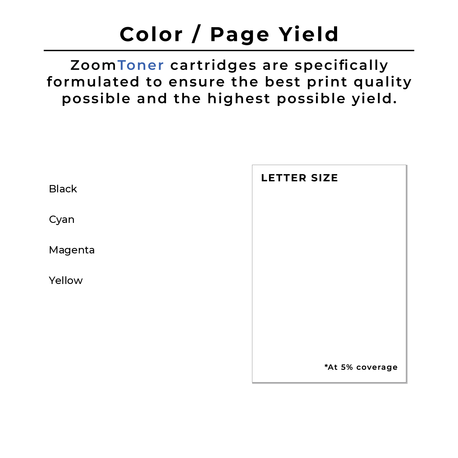 Zoomtoner Compatible EPSON T802XL High Yield Ink/Inkjet Cartridge Set Black Cyan Magenta Yellow