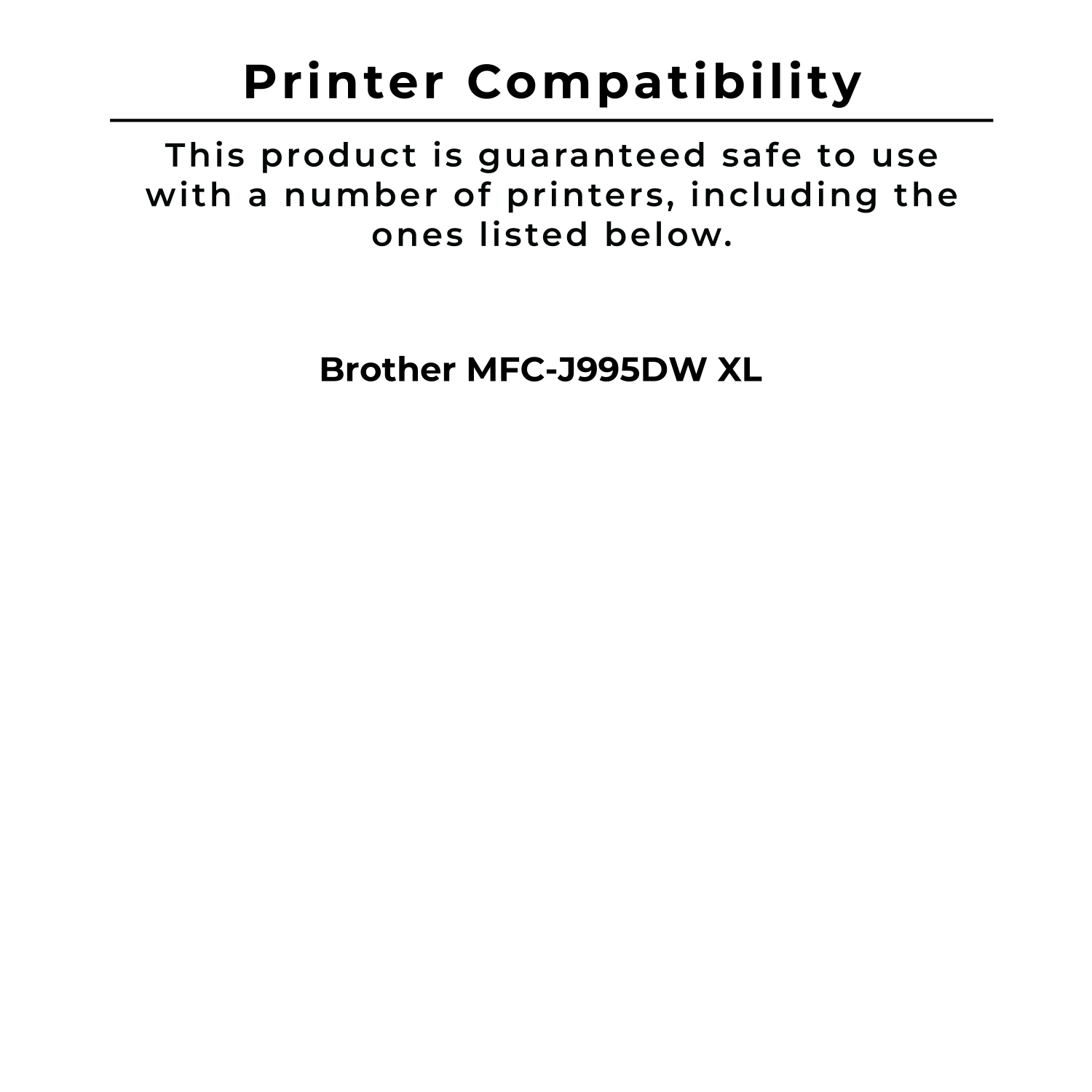 Zoomtoner Compatible BROTHER LC3033Y Yellow Ink / Inkjet Cartridge