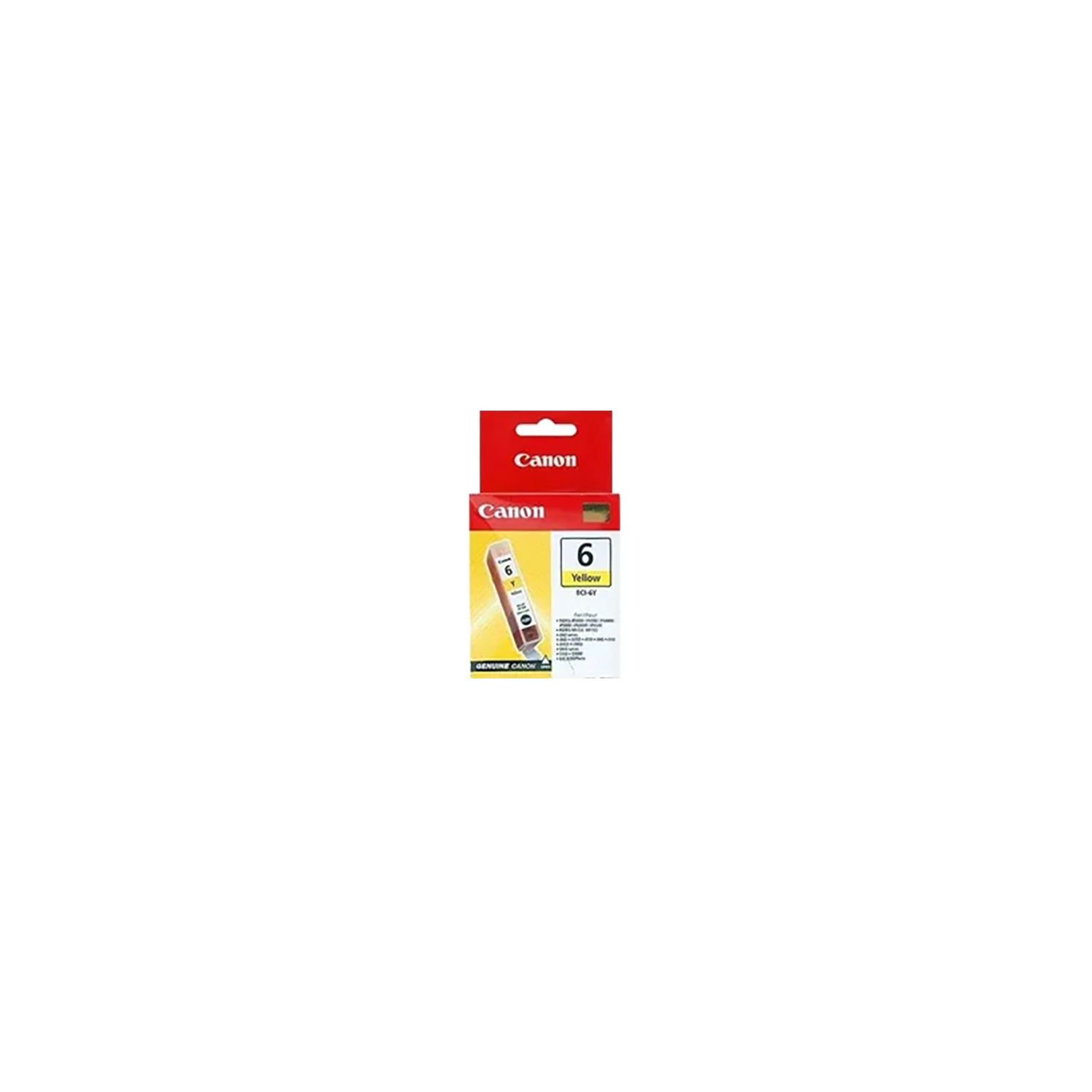 ~Brand New Original CANON BCI6Y Ink / Inkjet Cartridge Yellow