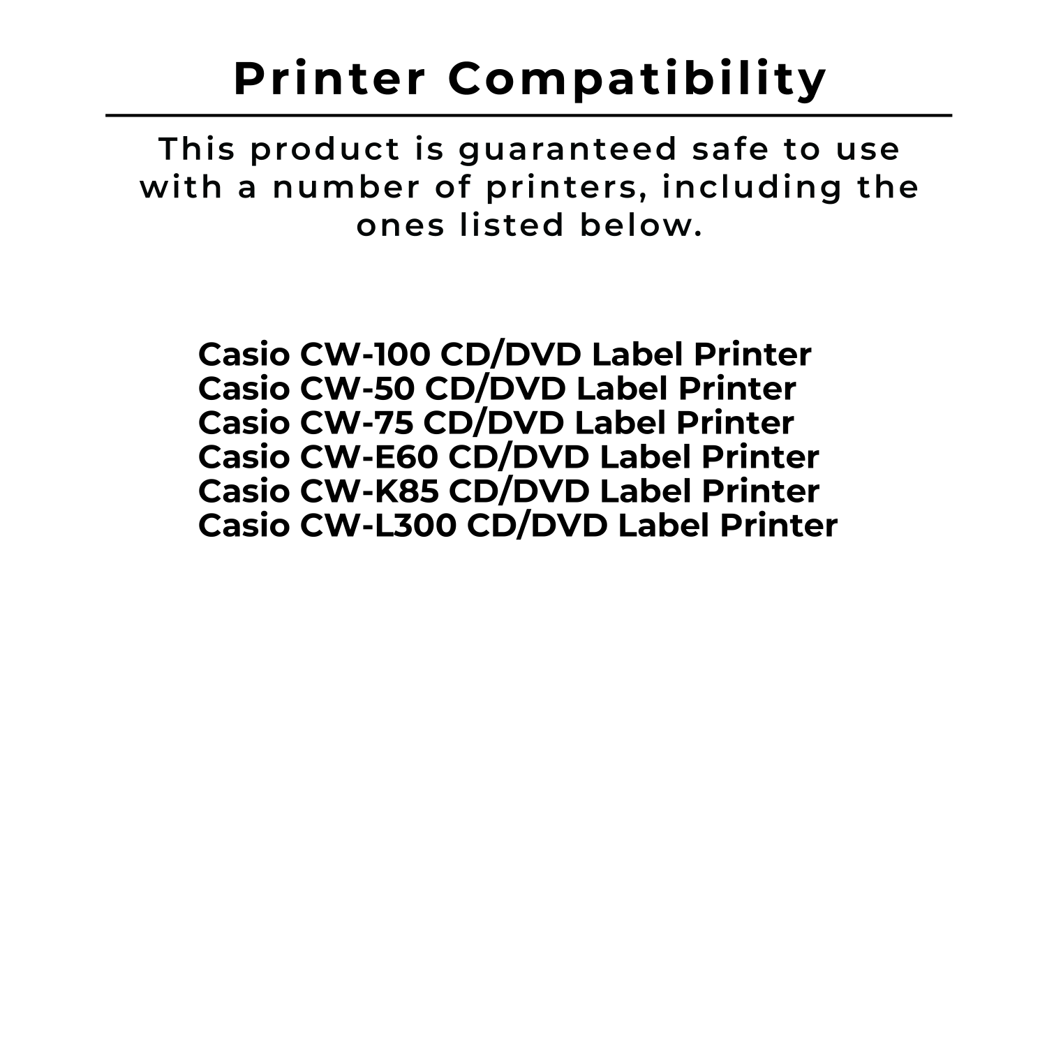 ~Brand New Original CASIO TR-18BK Thermal Ribbon Black