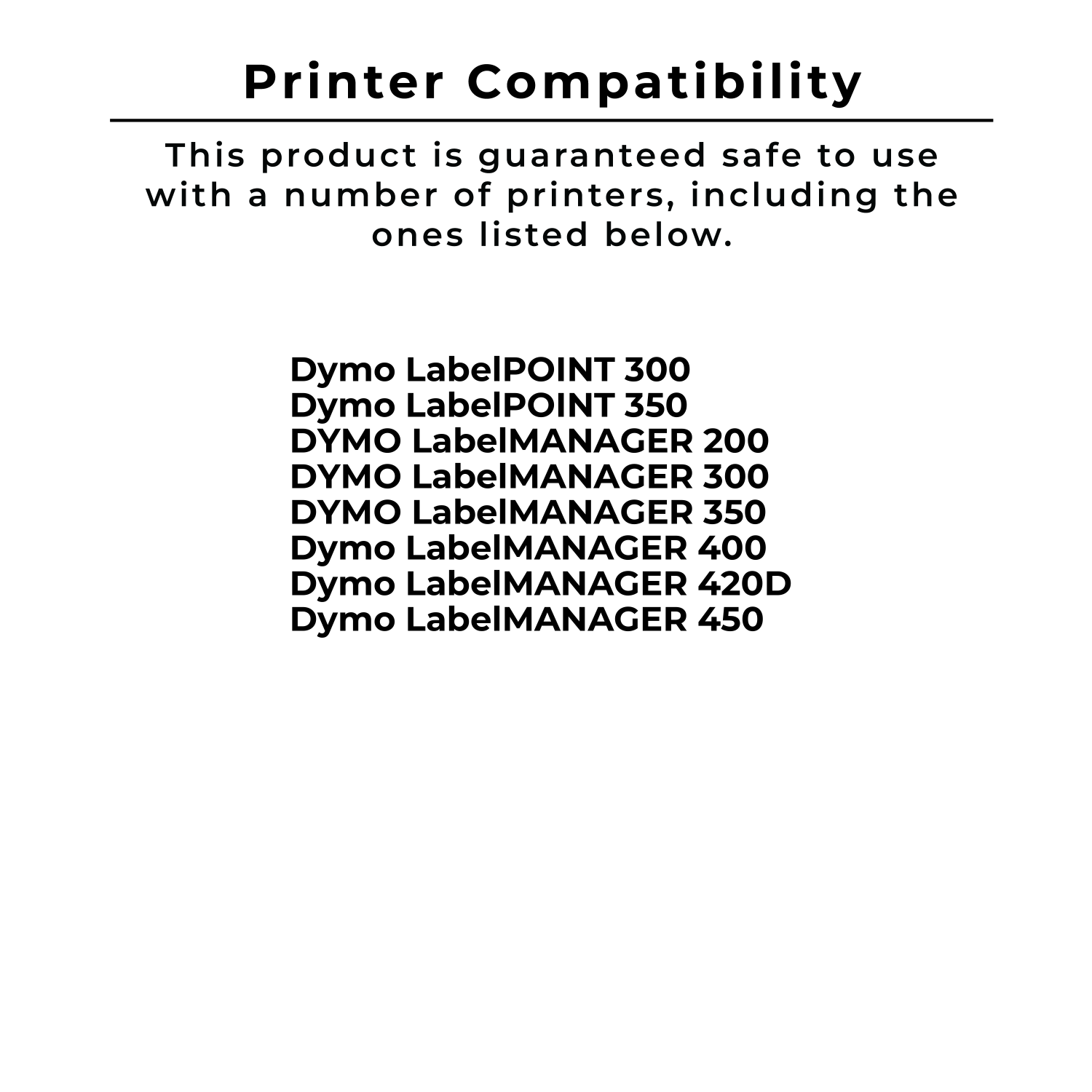 Ruban d’étiquettes DYMO 45808 de Zoomtoner compatible, noir sur jaune