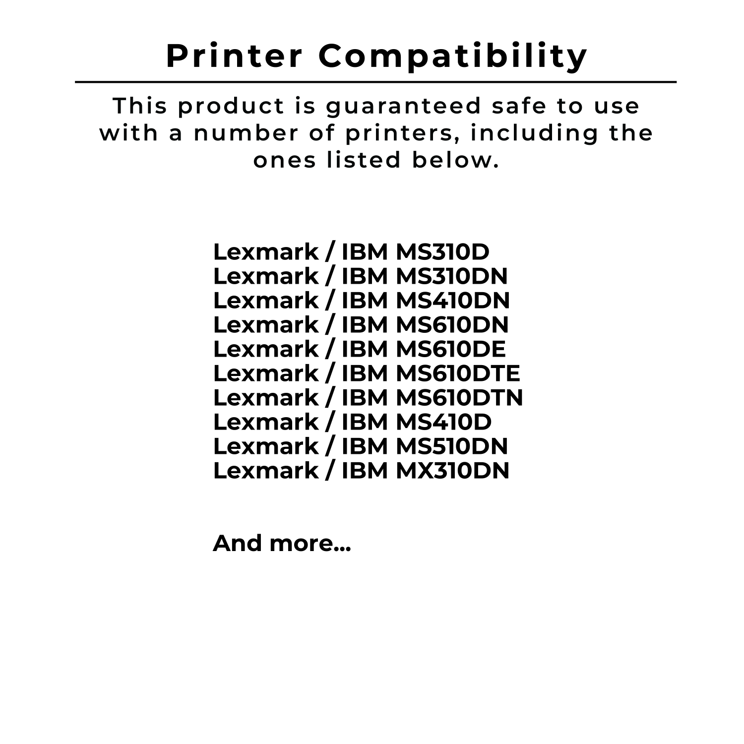 ~tout nouveau LEXMARK original / IBM 50F0ZA0 tambour laser
