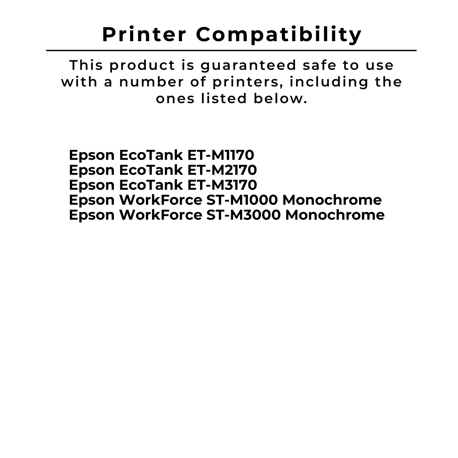 Zoomtoner Compatible EPSON T532120-S Black Ink / Inkjet Cartridge