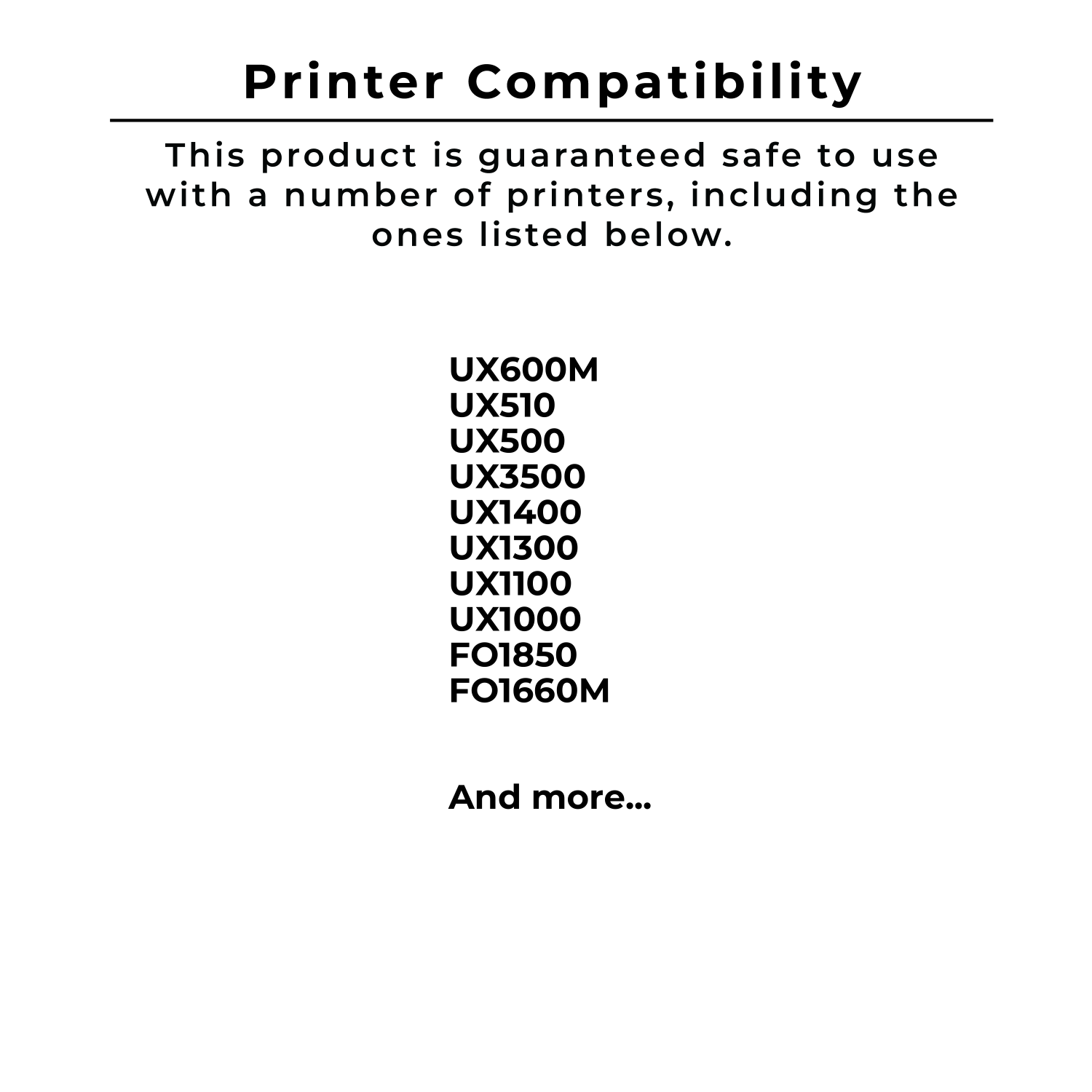 ~Brand New Original SHARP UX15CR x2 – rubans de transfert thermique