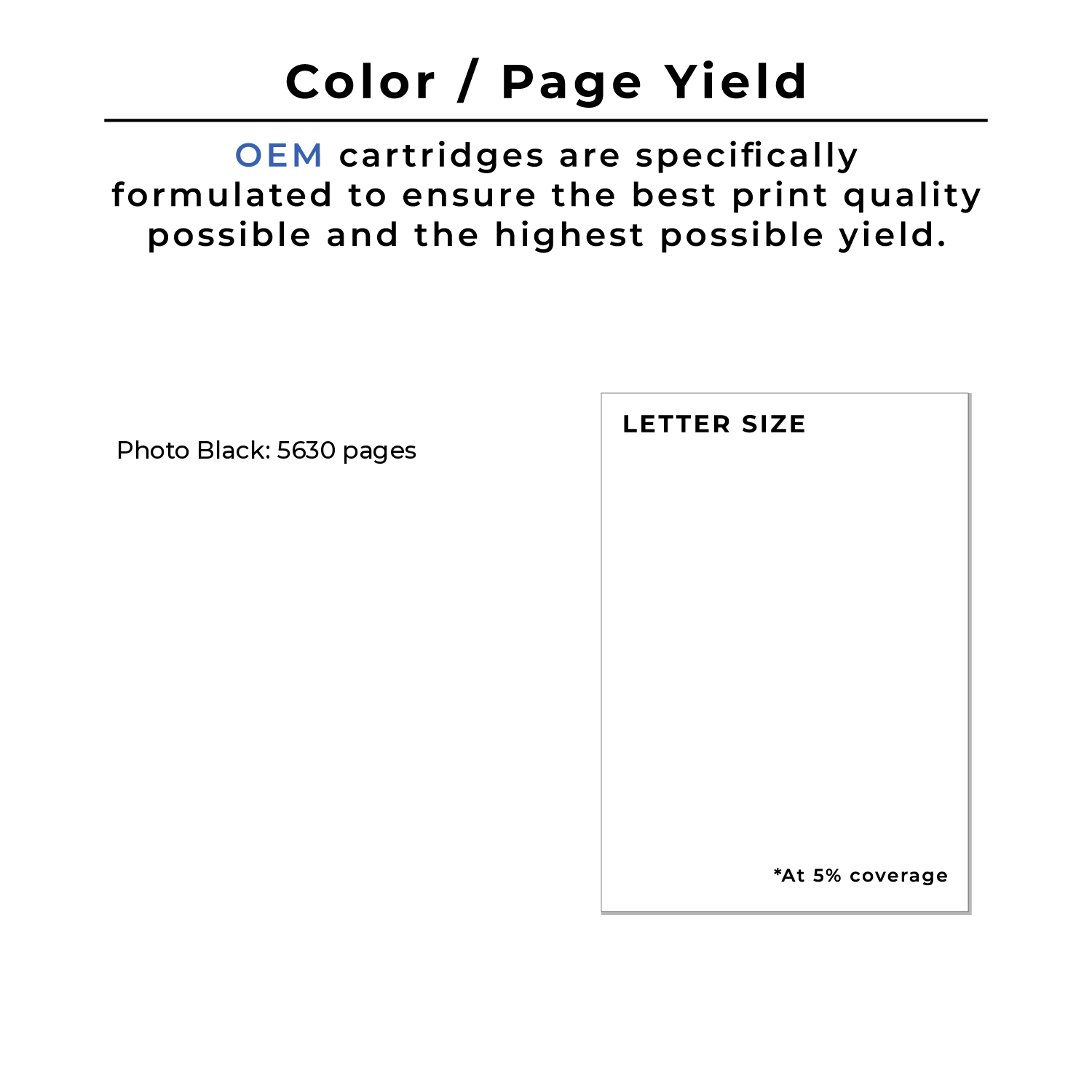 ~Brand – Cartouche d’encre originale Epson T087120, noir photo