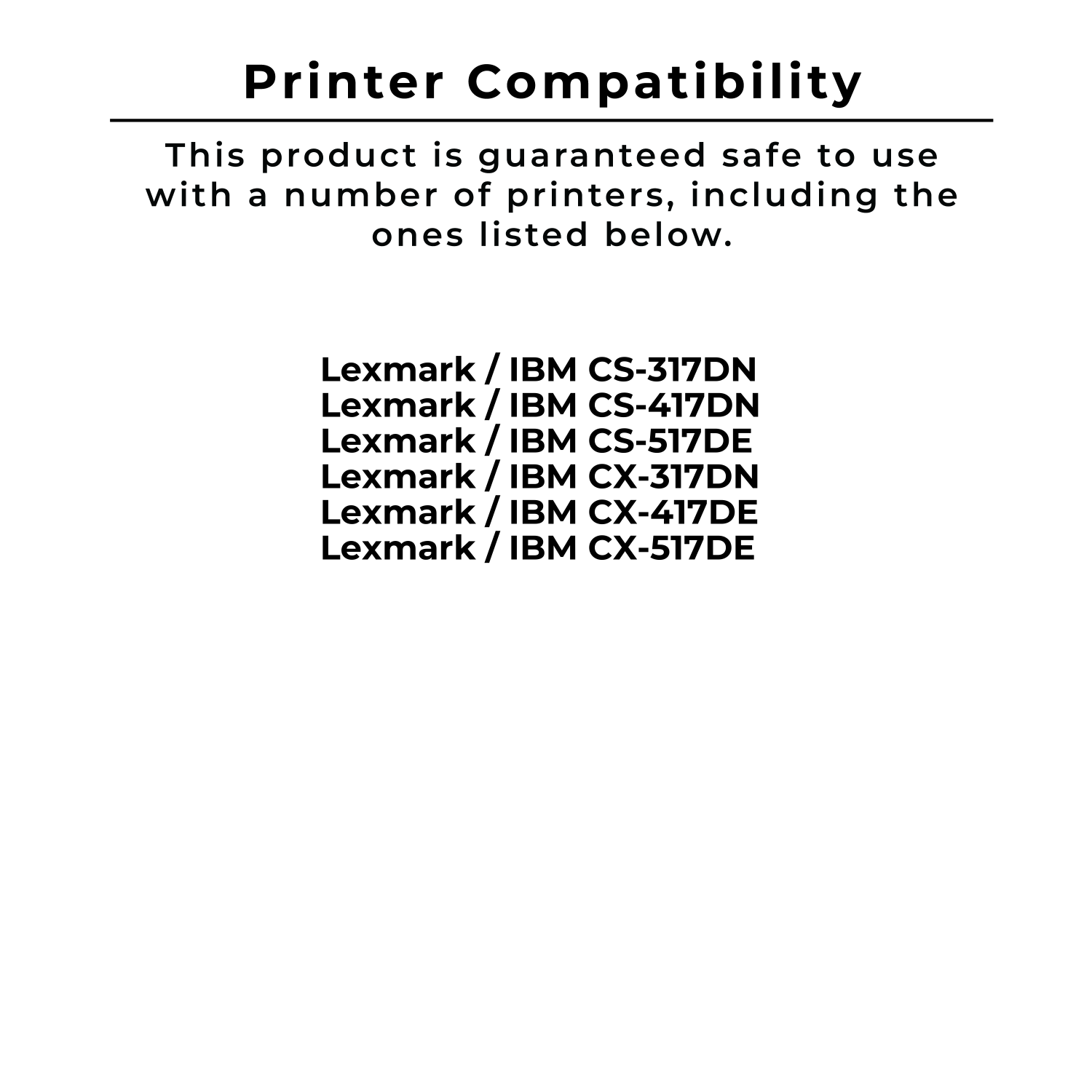 ~Brand New Original LEXMARK / IBM 71B10K0 Laser Toner Cartridge Black