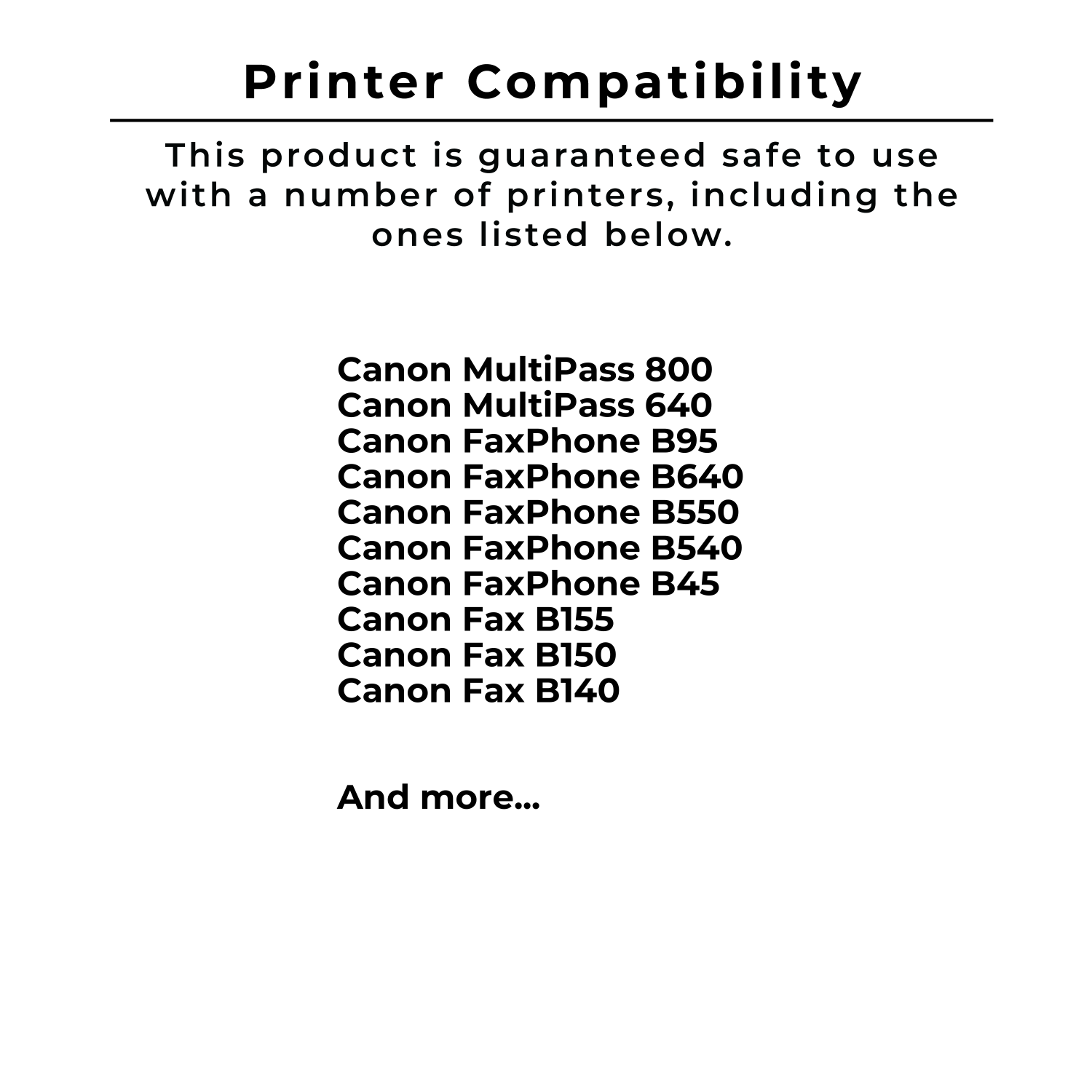 ~Brand New Original CANON BX3 Ink / Inkjet Cartridge Black