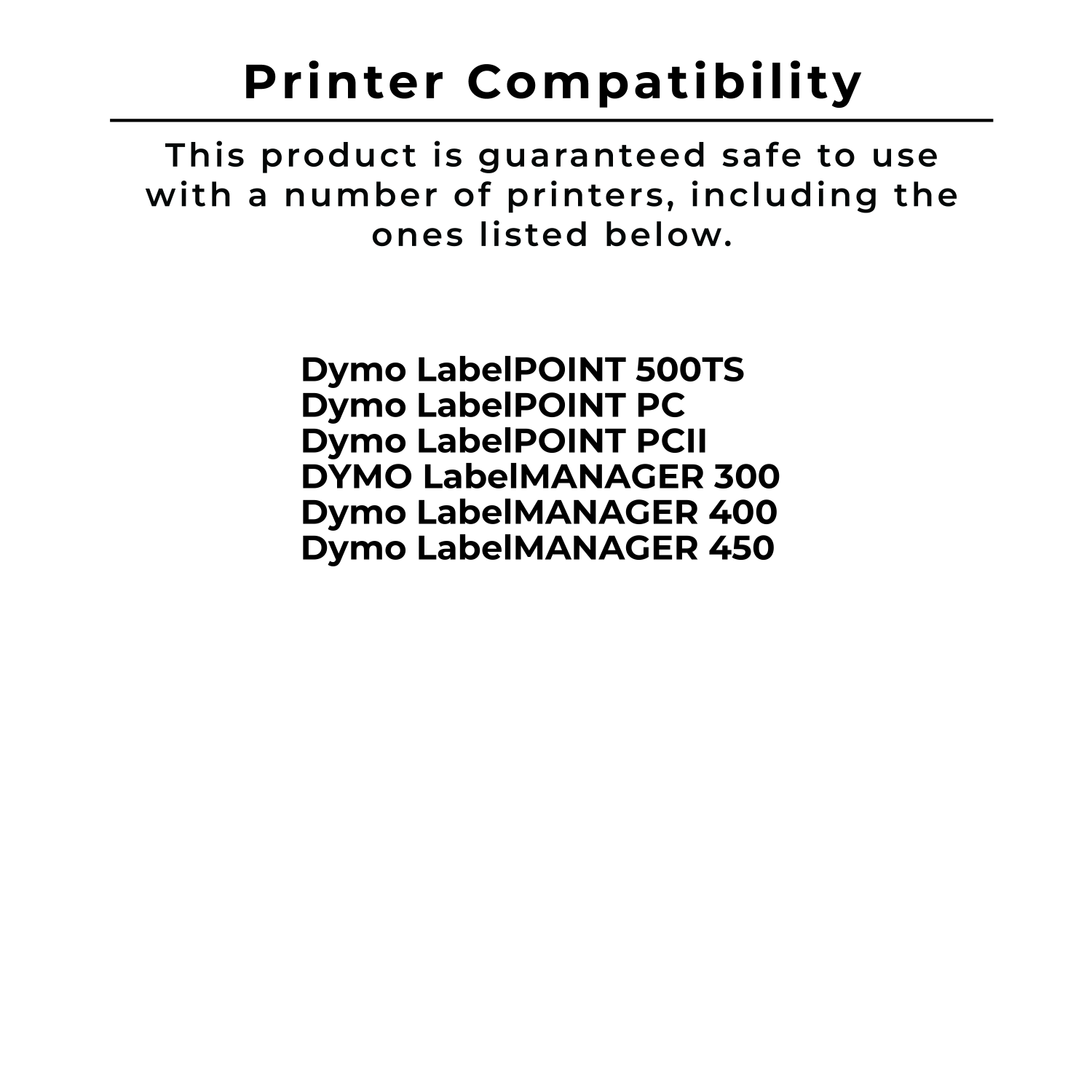 Zoomtoner Compatible DYMO 53718 Label Tape Black on Yellow