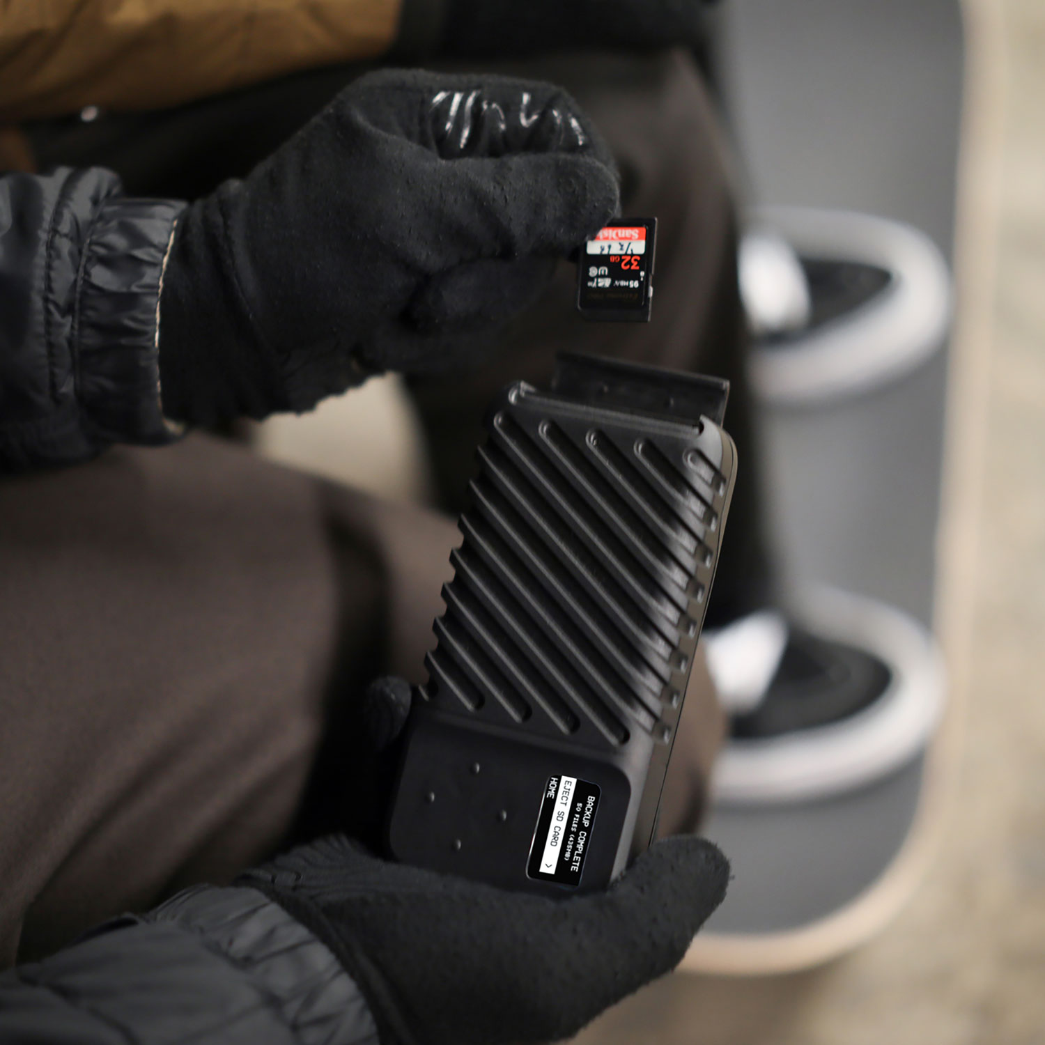 GNARBOX 2.0 512GB External Backup Solid State Drive - Black