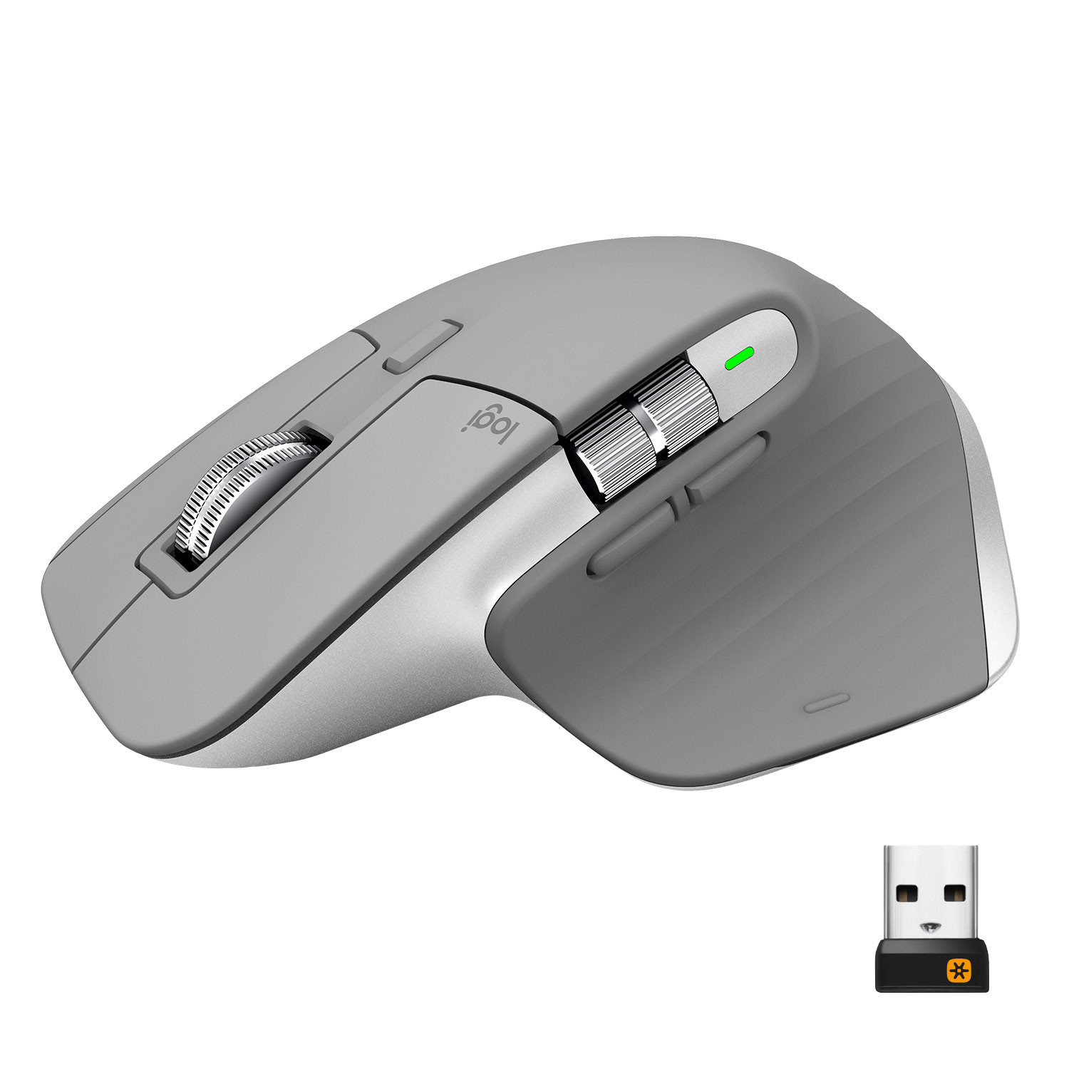Logitech MX Master 3 Bluetooth/Wireless Laser Mouse - Grey