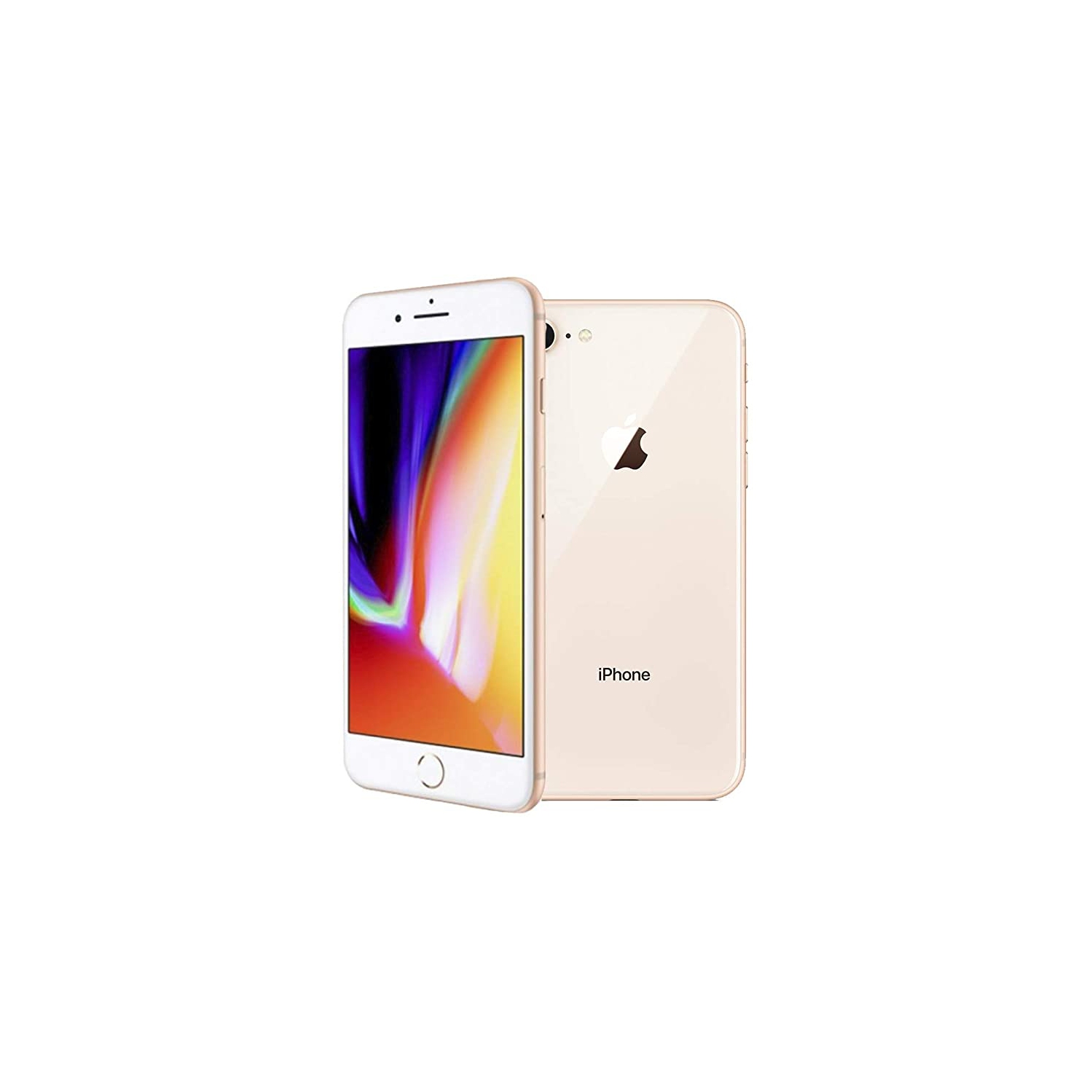 Refurbished (Excellent) - Apple iPhone 8 64GB Smartphone - Gold - Unlocked - 1 Year Warranty- Certified Refurbished