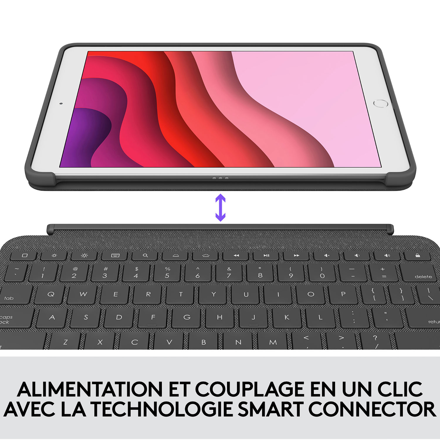 Logitech Combo Touch Keyboard Case for iPad - English