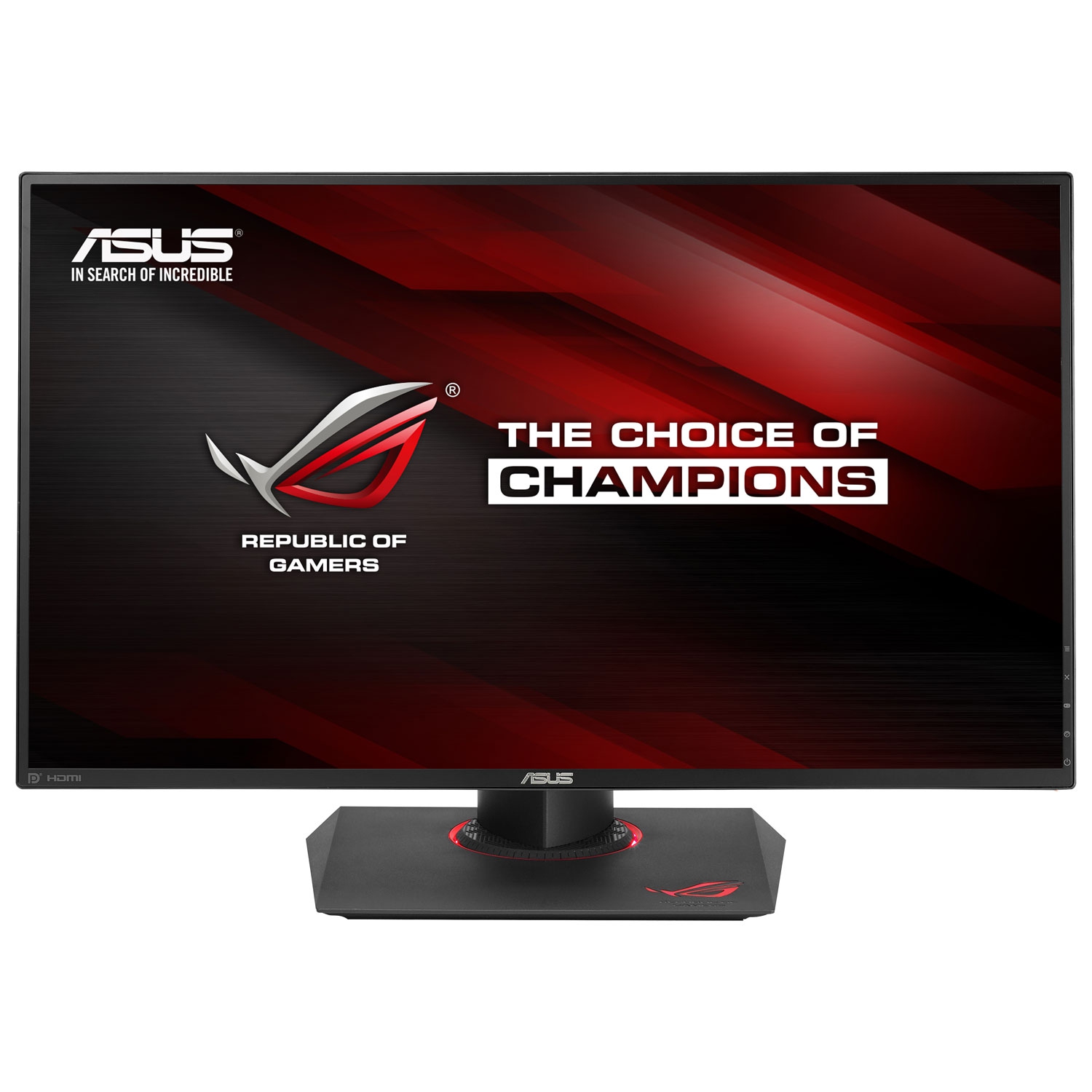 ASUS ROG SWIFT 27" WQHD 165Hz 4ms GTG IPS LED G-SYNC Gaming Monitor - Black - Open Box