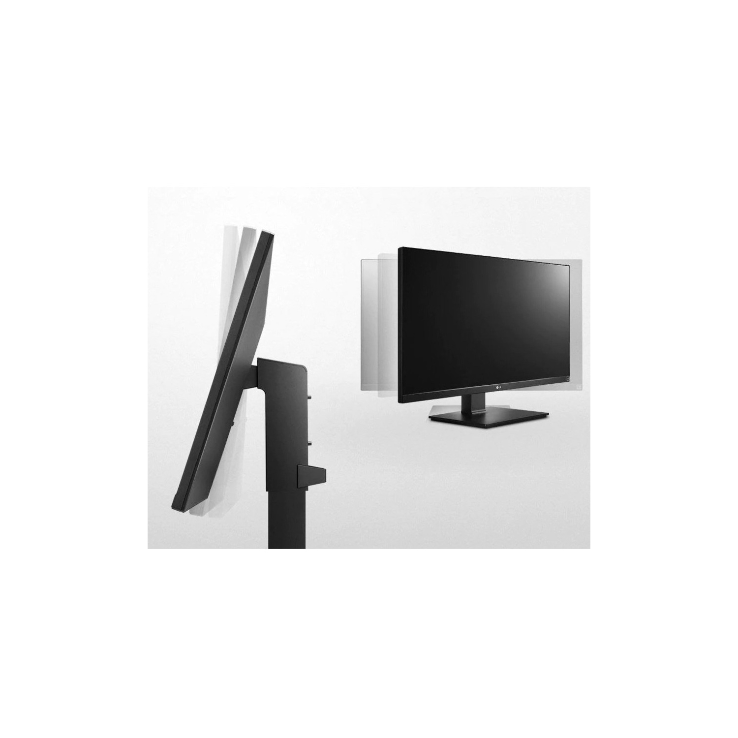 LG 27BK67U-B 27" 4K UHD LED LCD Monitor - 16:9 - Black