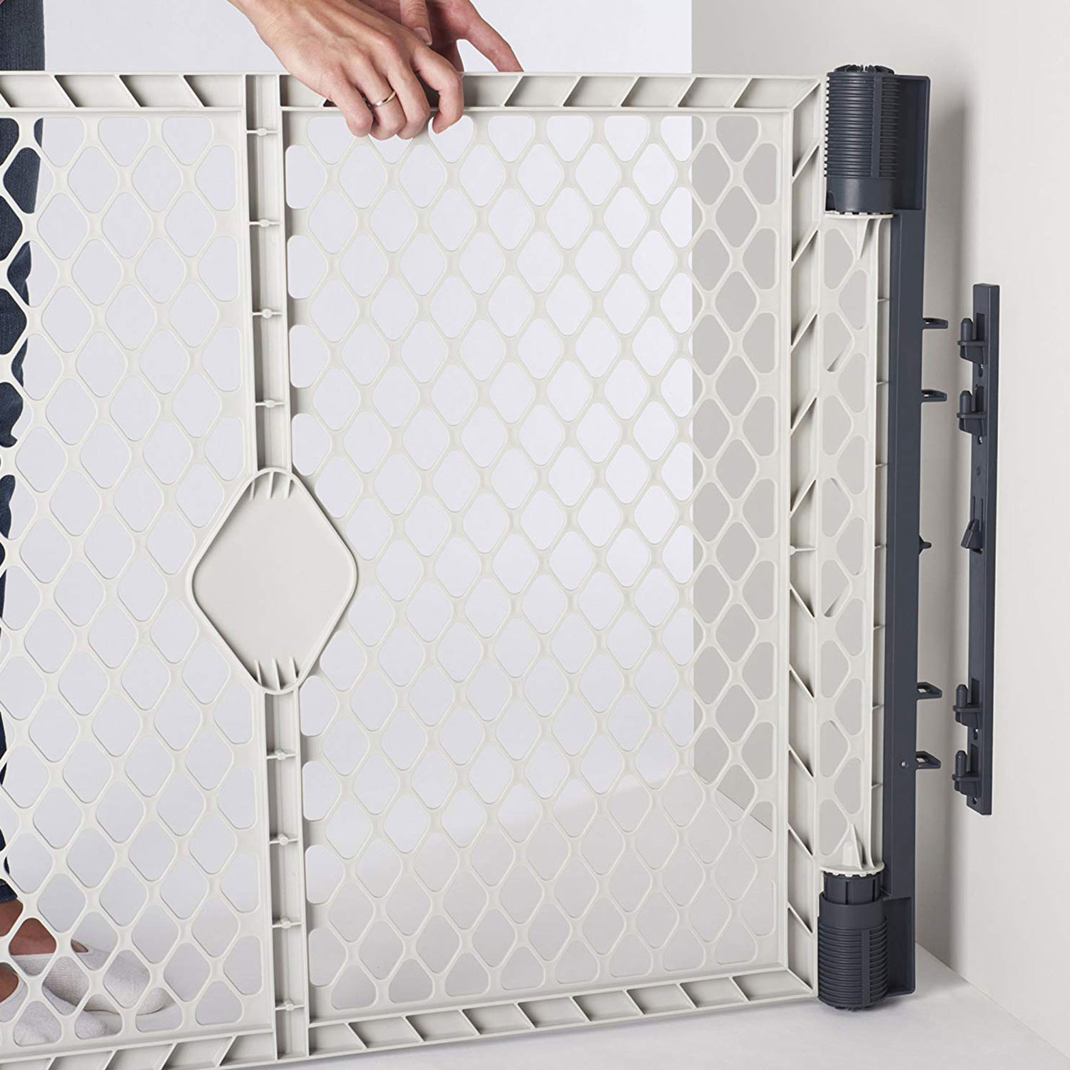 Barrière de sécurité fixe/autonome pour parc Superyard de North States - Gris