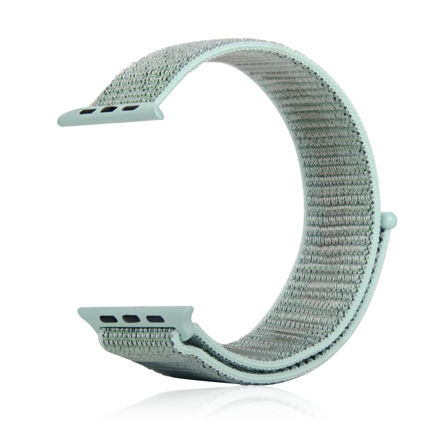 Bracelet sport de remplacement en nylon tissé perméable à l'air de Navor pour Apple iWatch Series se/9/8/7/6/5/4/3/2/1