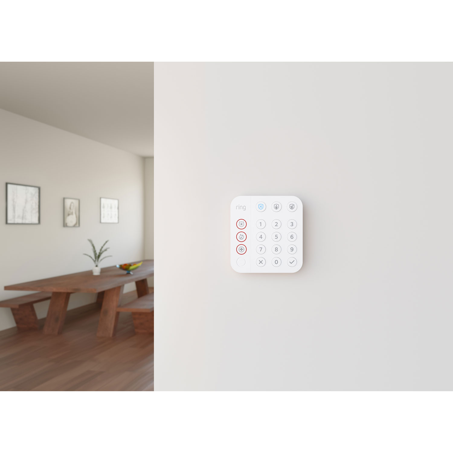 Ring store wireless keypad