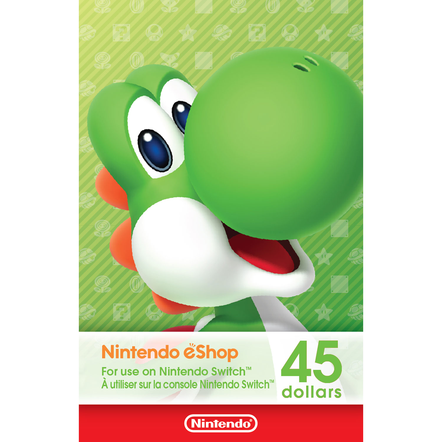 Carte-cadeau de 20 $ pour Nintendo eShop - Téléchargement numérique