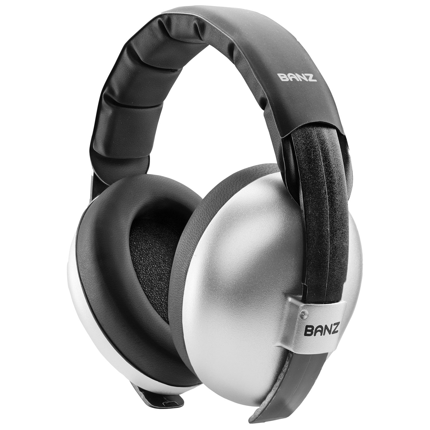 Casque à isolation sonore pour bébés de Baby Banz - Argenté - 2 mois à 2 ans