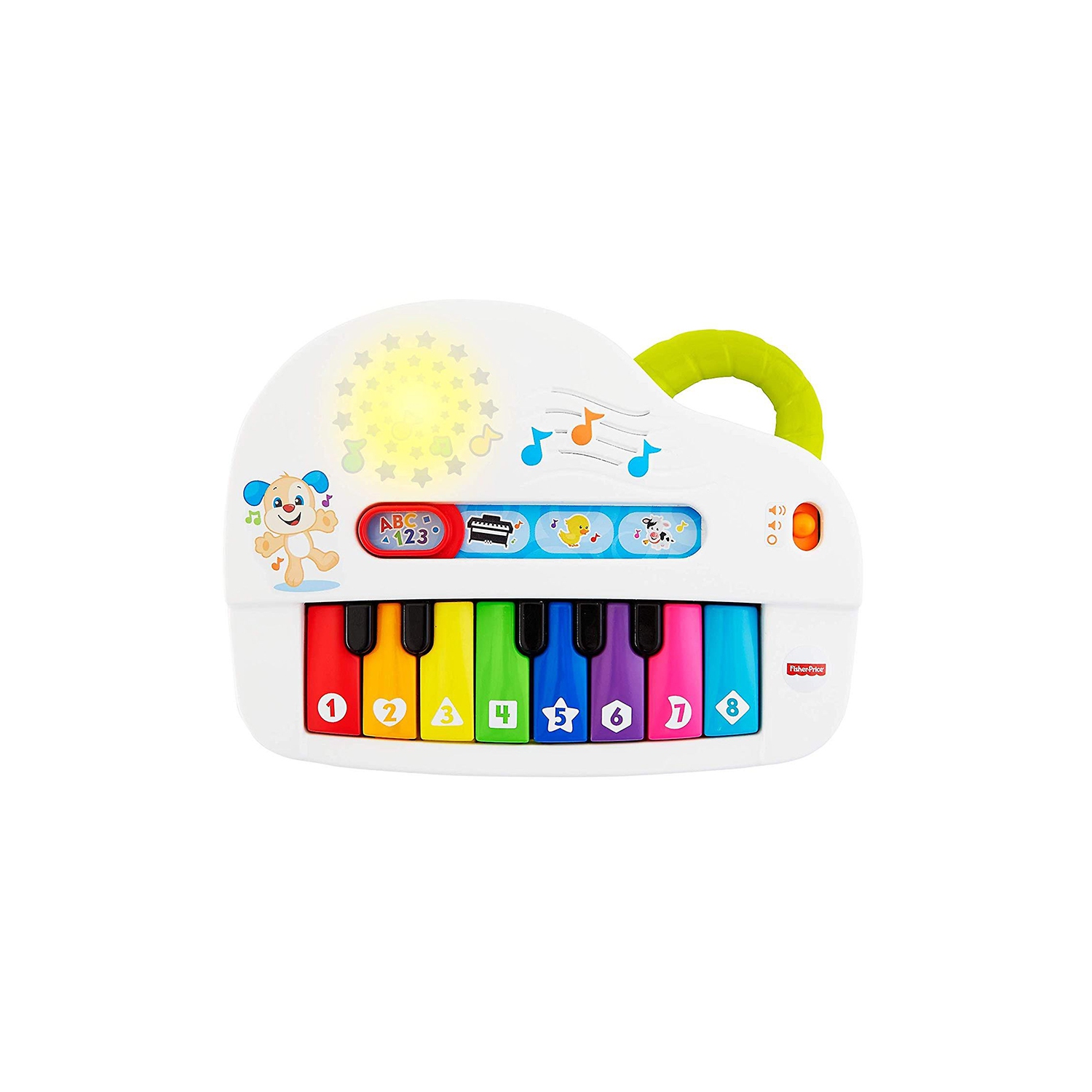 fisher price stand up piano