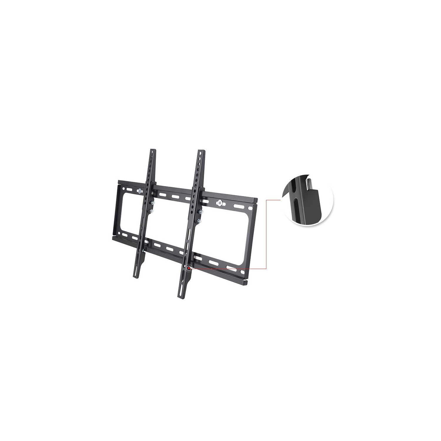 axGear Premium Fixed Wall Mount for Panasonic LED LCD Plasma Smart 3D HDTV 32-60 inch