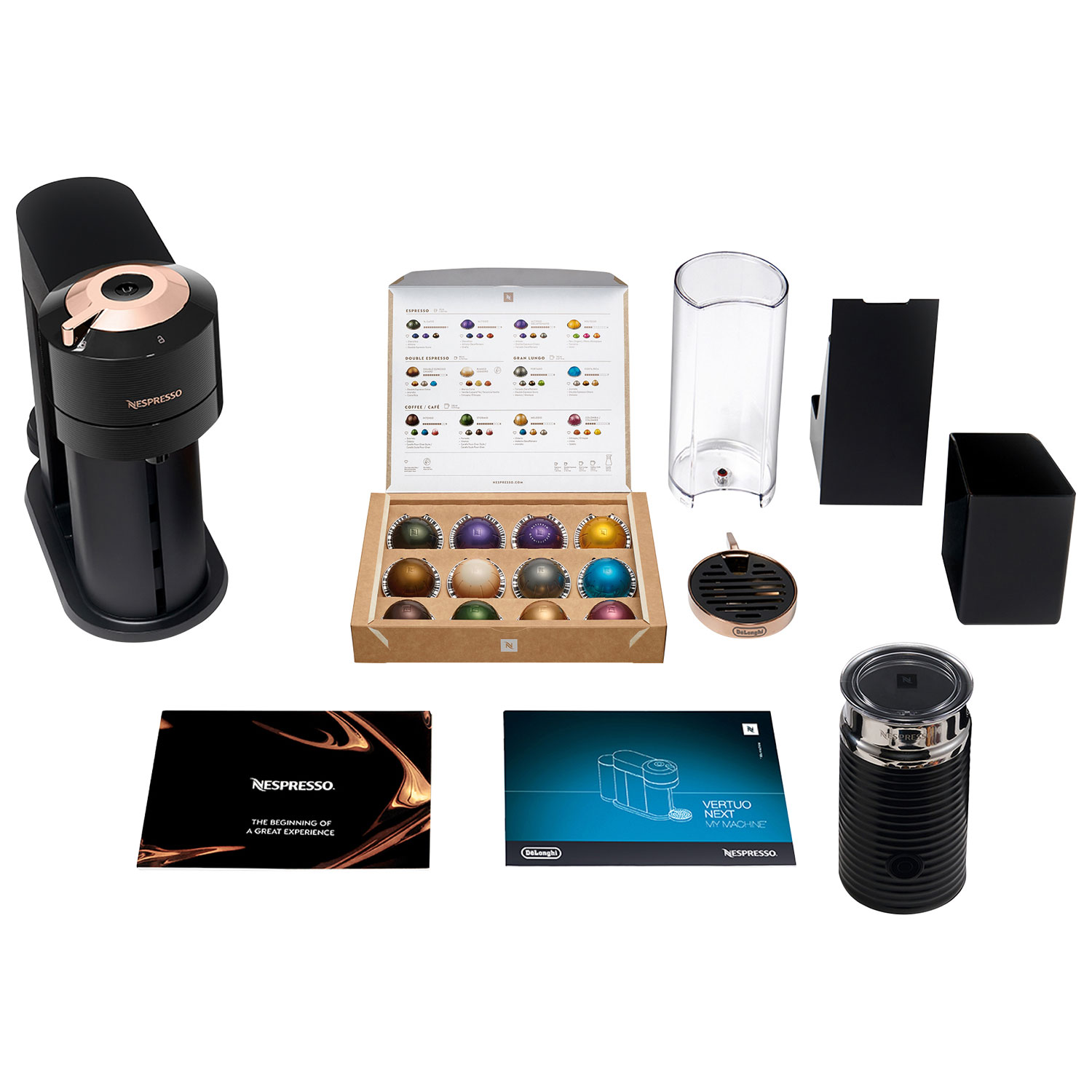 Nespresso Vertuo Next Premium Coffee Espresso Machine by De