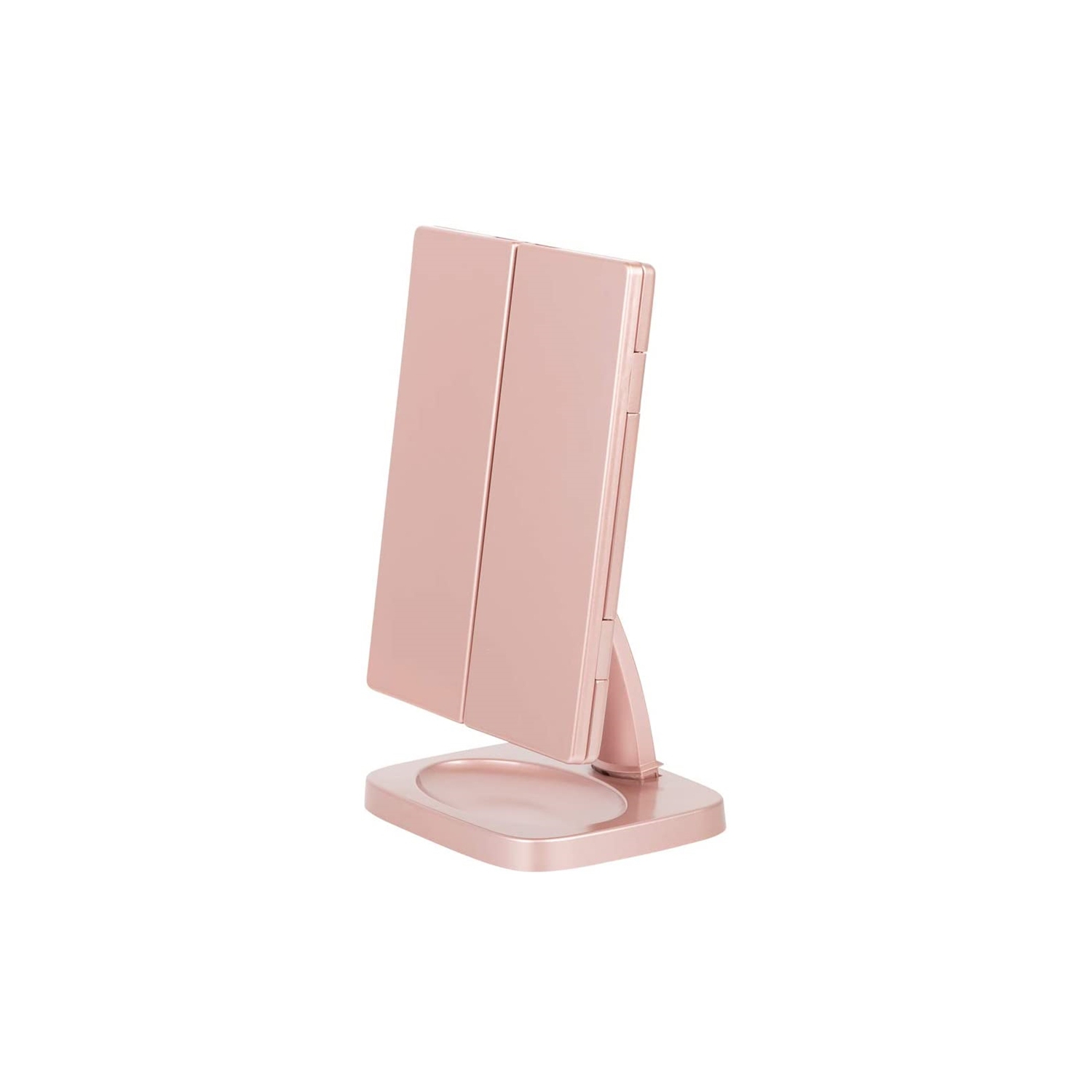 Conair TGBE90C - Miroir de Maquillage à Trois Volets avec Éclairage LED, Rose