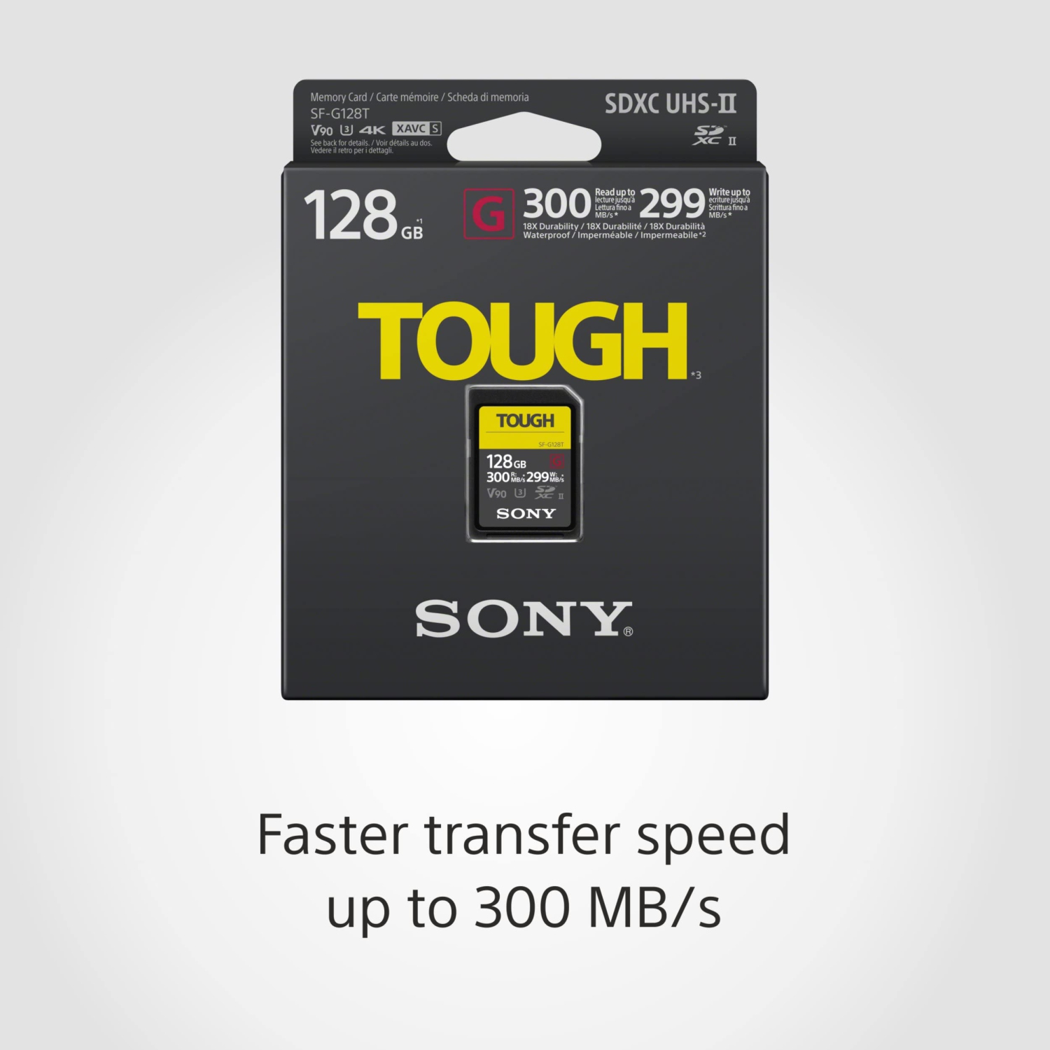 SONY - 新製品 SONY SDカード TOUGH 128GB Sony 128GB Tough SD Card - SFM128T/T1