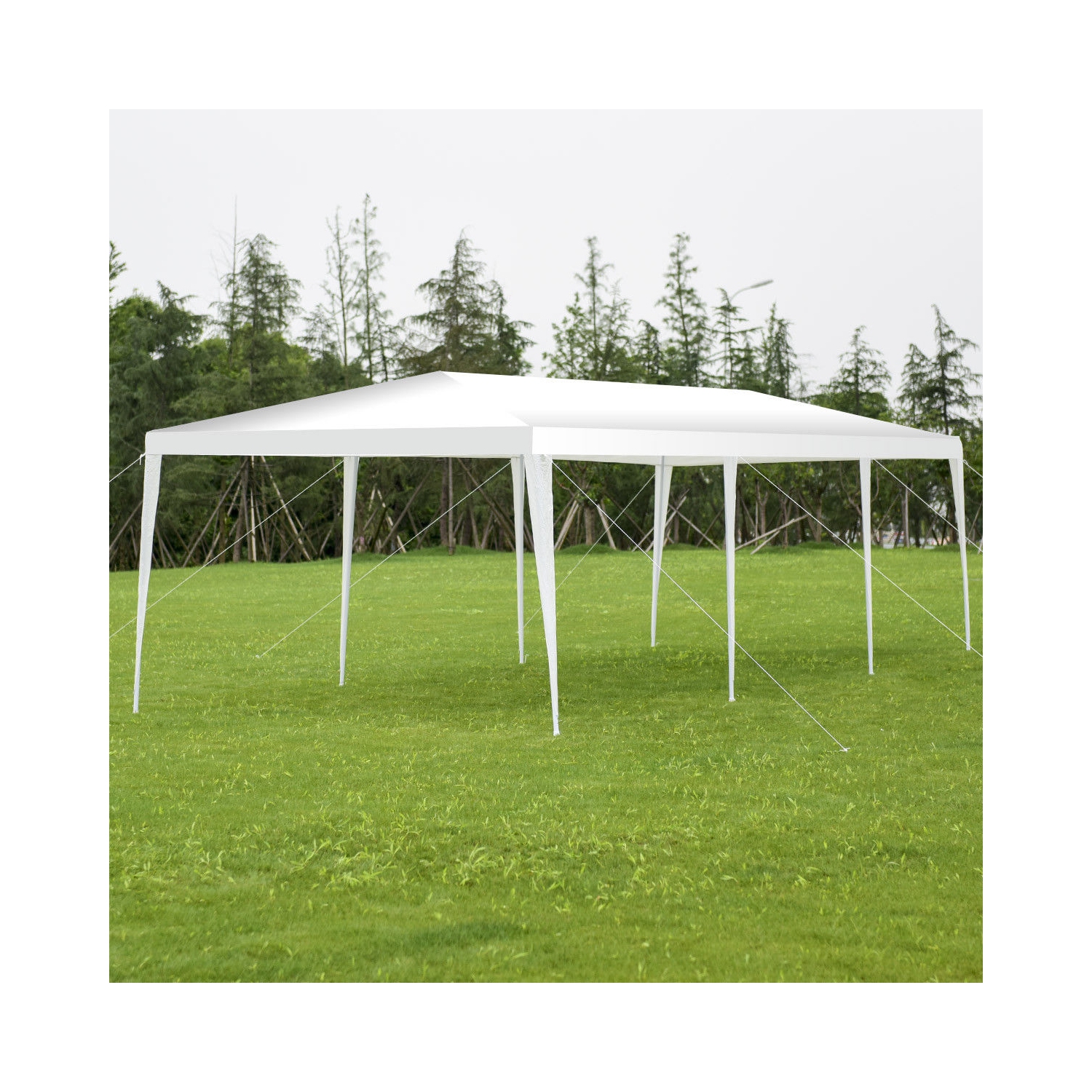 Costway 10'x30' Heavy duty Gazebo Canopy Outdoor Party Wedding Tent