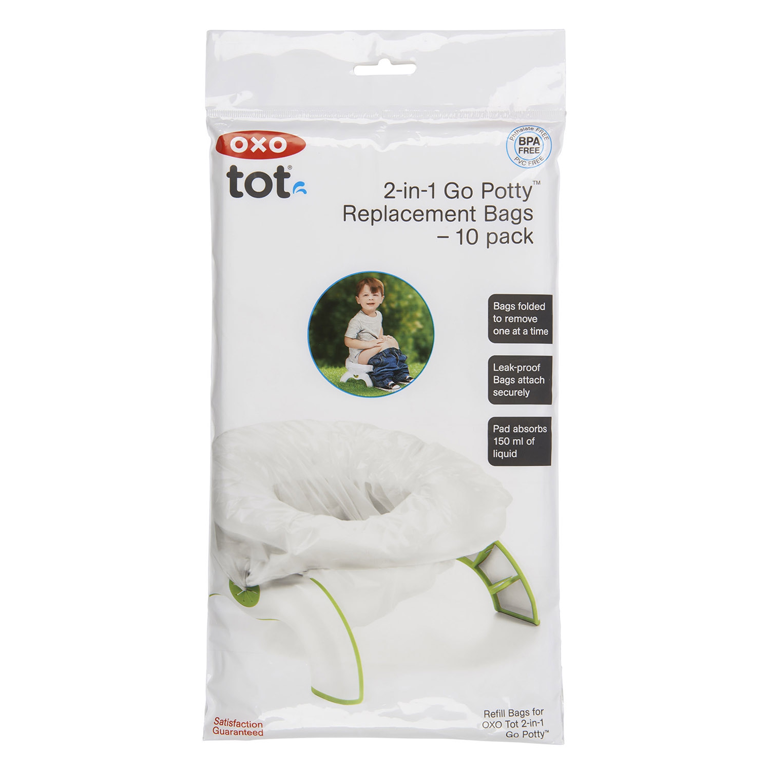 OXO Tot 2-in-1 On The Go Potty Refill Bags - 10 Pack