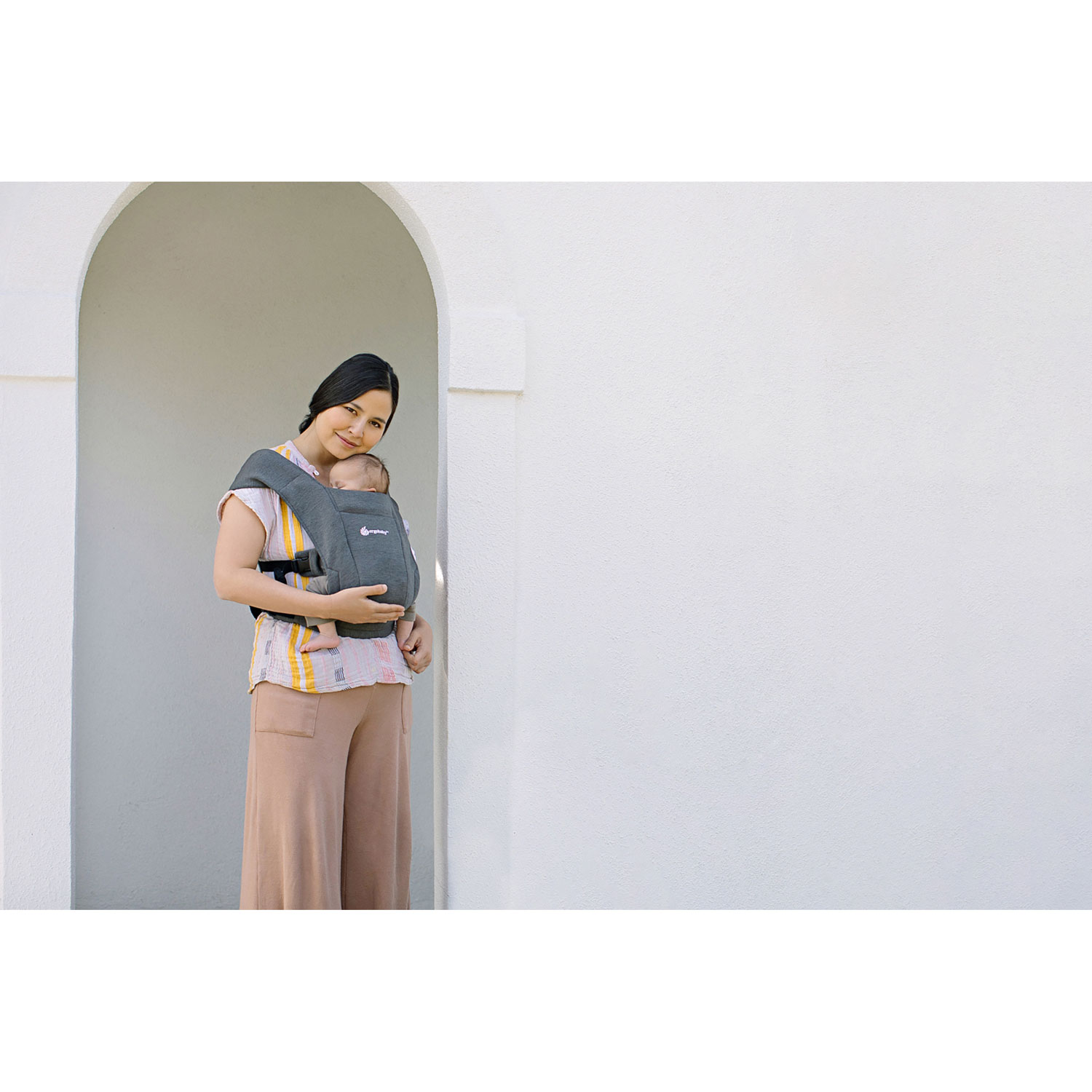 Ergobaby Embrace Three Position Baby Carrier - Solid Grey