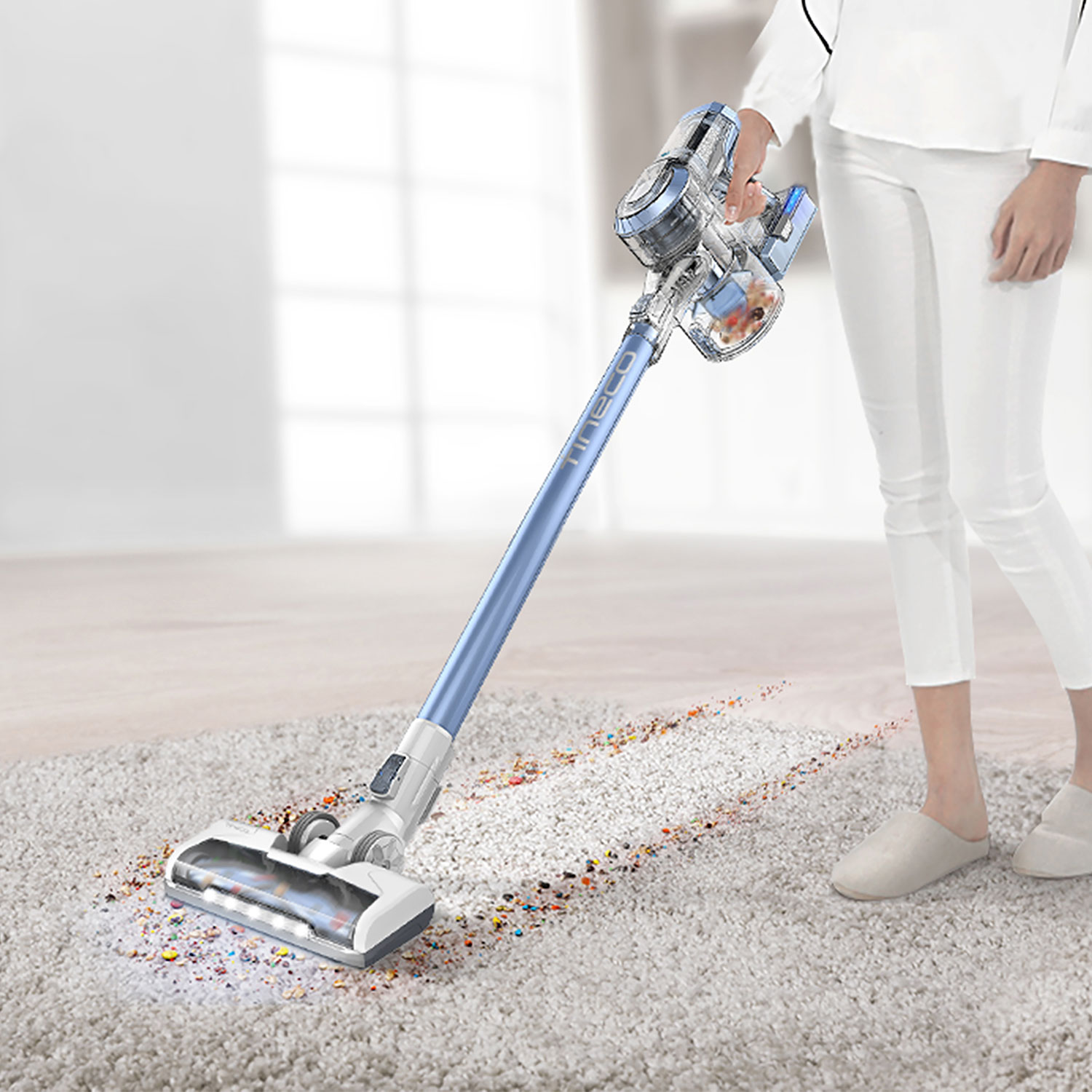 Aspirateur-balai sans cordon A11 Hero de Tineco - Bleu