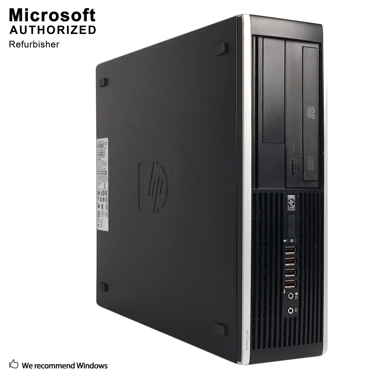 Refurbished (Good) - HP Elite 8300 SFF, Intel Quad Core i5 3470 up to 3.6 GHz, 16G DDR3, 1T, WiFi, BT, DVD, Win10 Pro 64 Bit (EN/FR/ES)