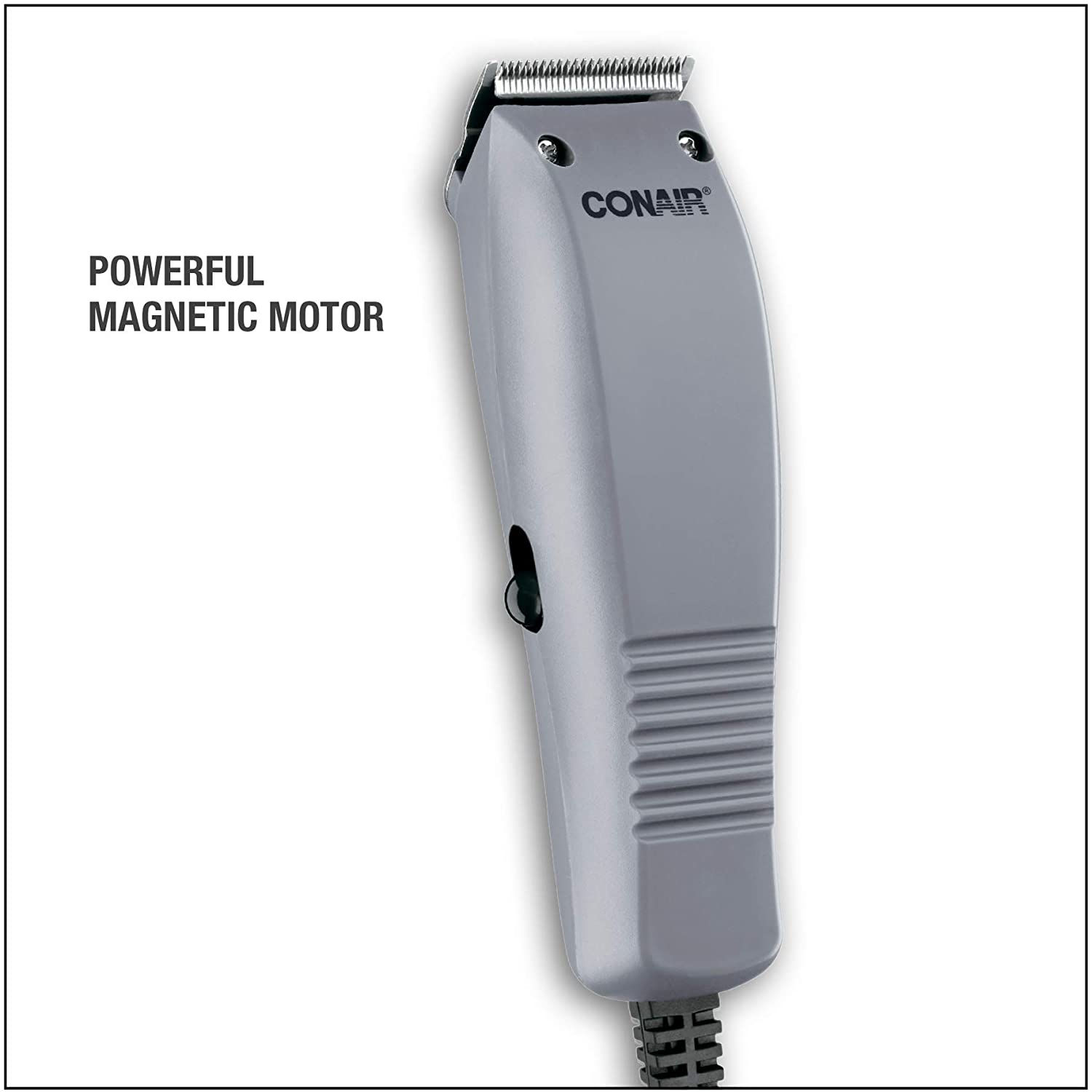 Tondeuse à cheveux HC90AC de Conair - Ensemble de 10 pièces avec lames en acier inoxydable auto-affûtées durables