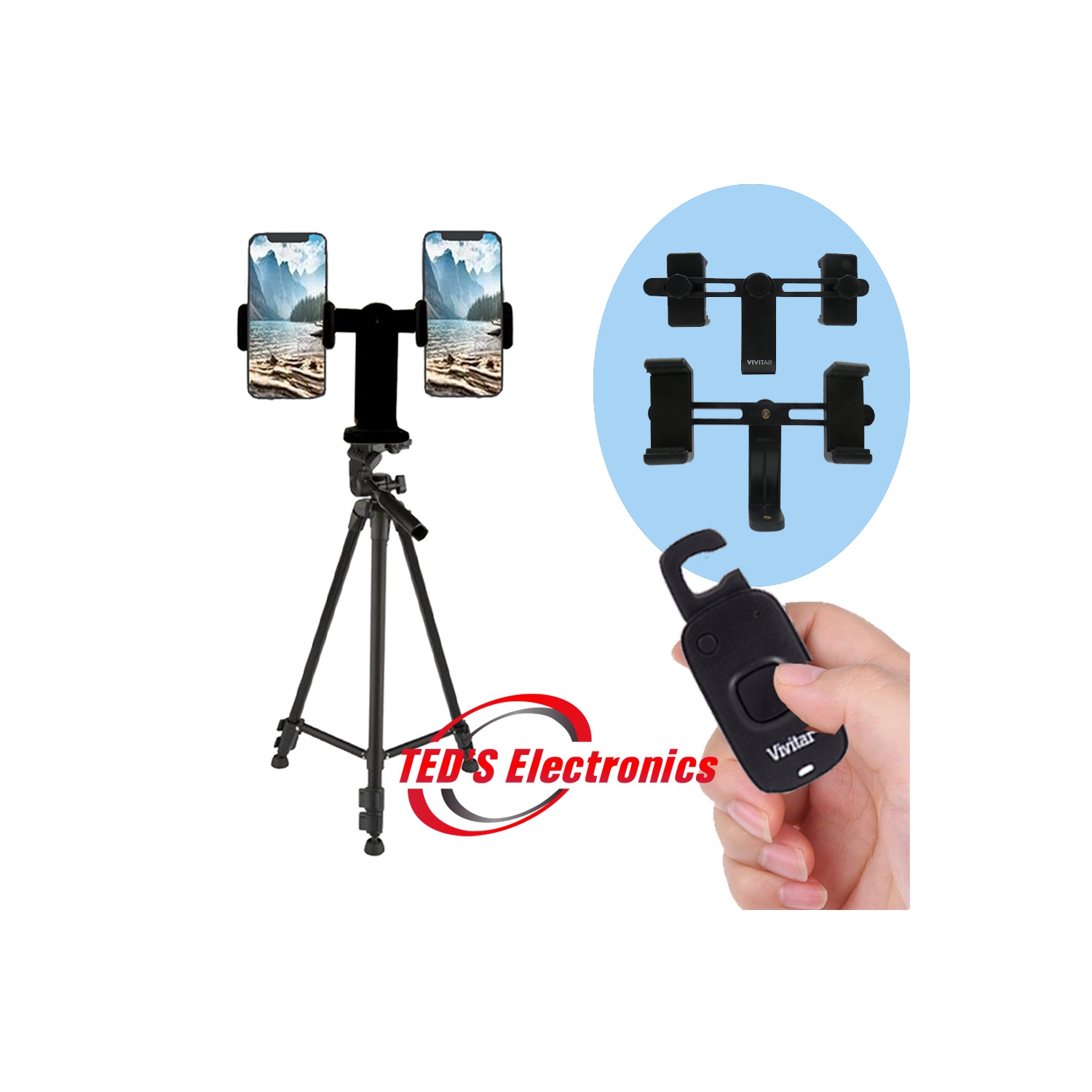 Vivitar TRPH-02 Dual Phone Adapter