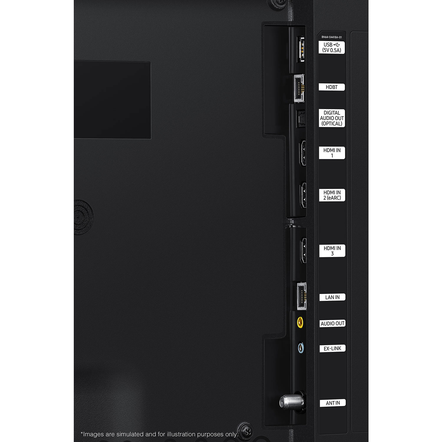 Samsung The Terrace 65" 4K UHD HDR QLED Tizen Outdoor Smart TV - Titan Black