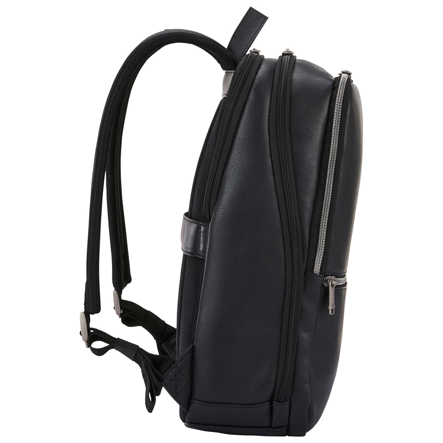 Samsonite Classic Leather 14.1" Laptop Commuter Backpack - Black