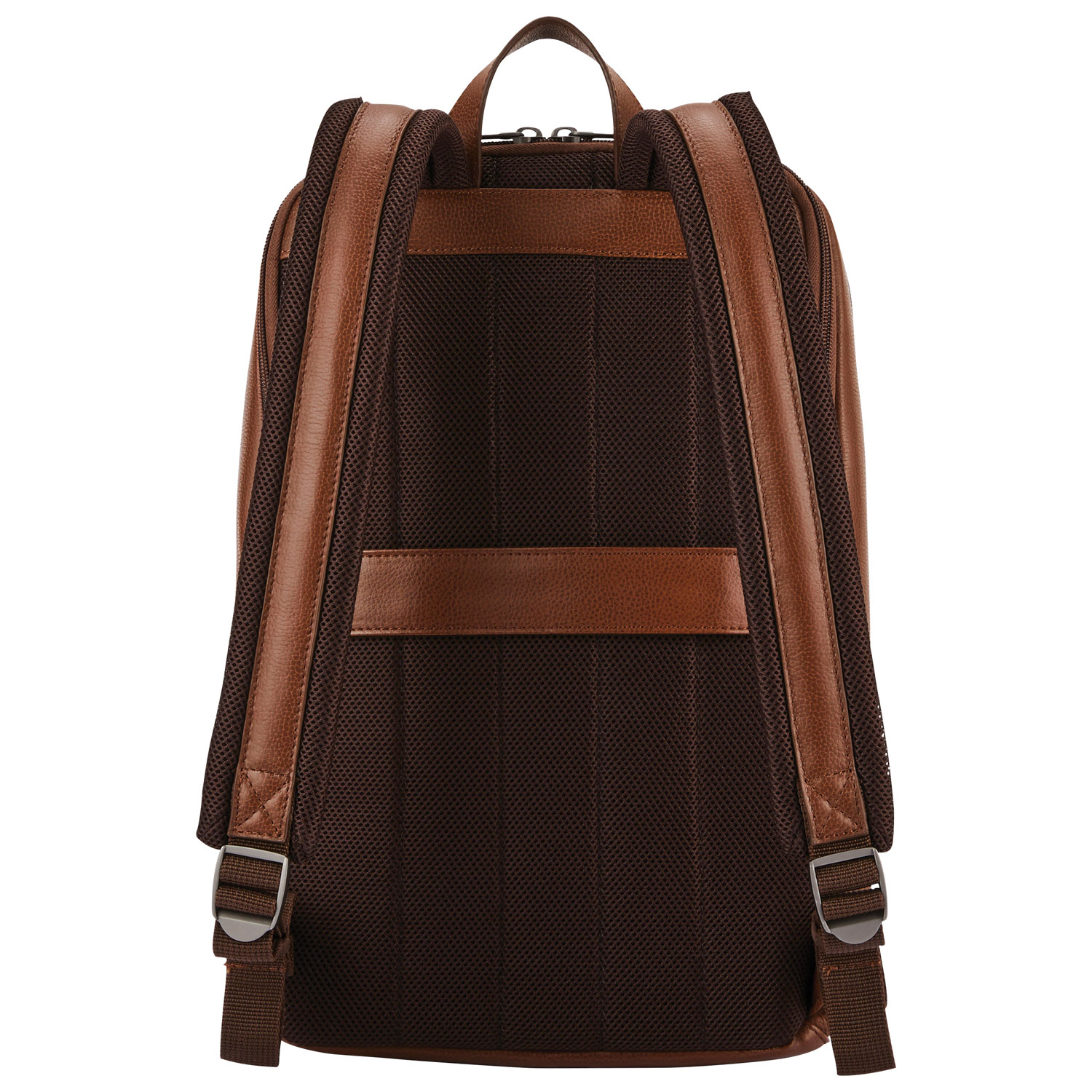 Samsonite Classic Leather 14.1" Laptop Commuter Backpack - Cognac