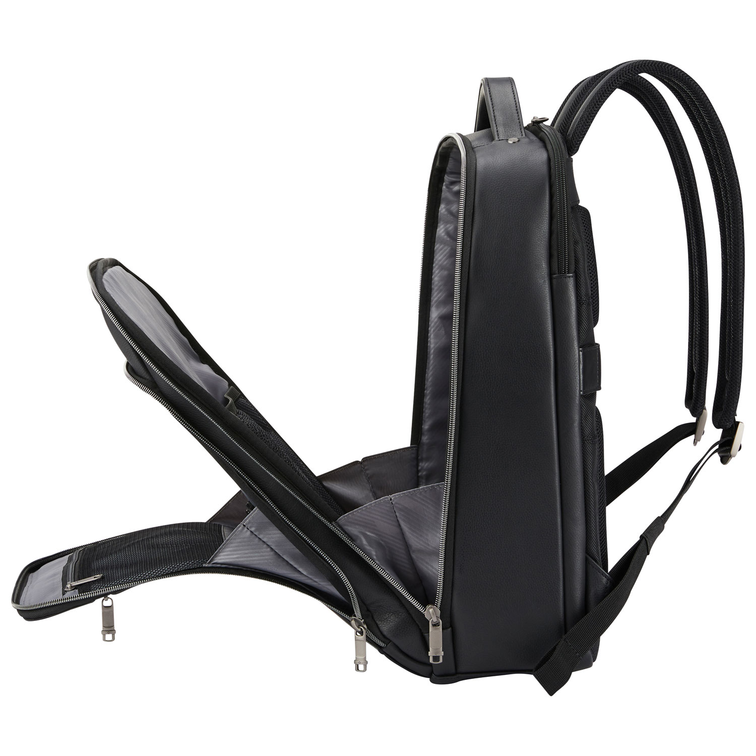 Sac Classic Leather de Samsonite pour portable de 15,6 po - Noir