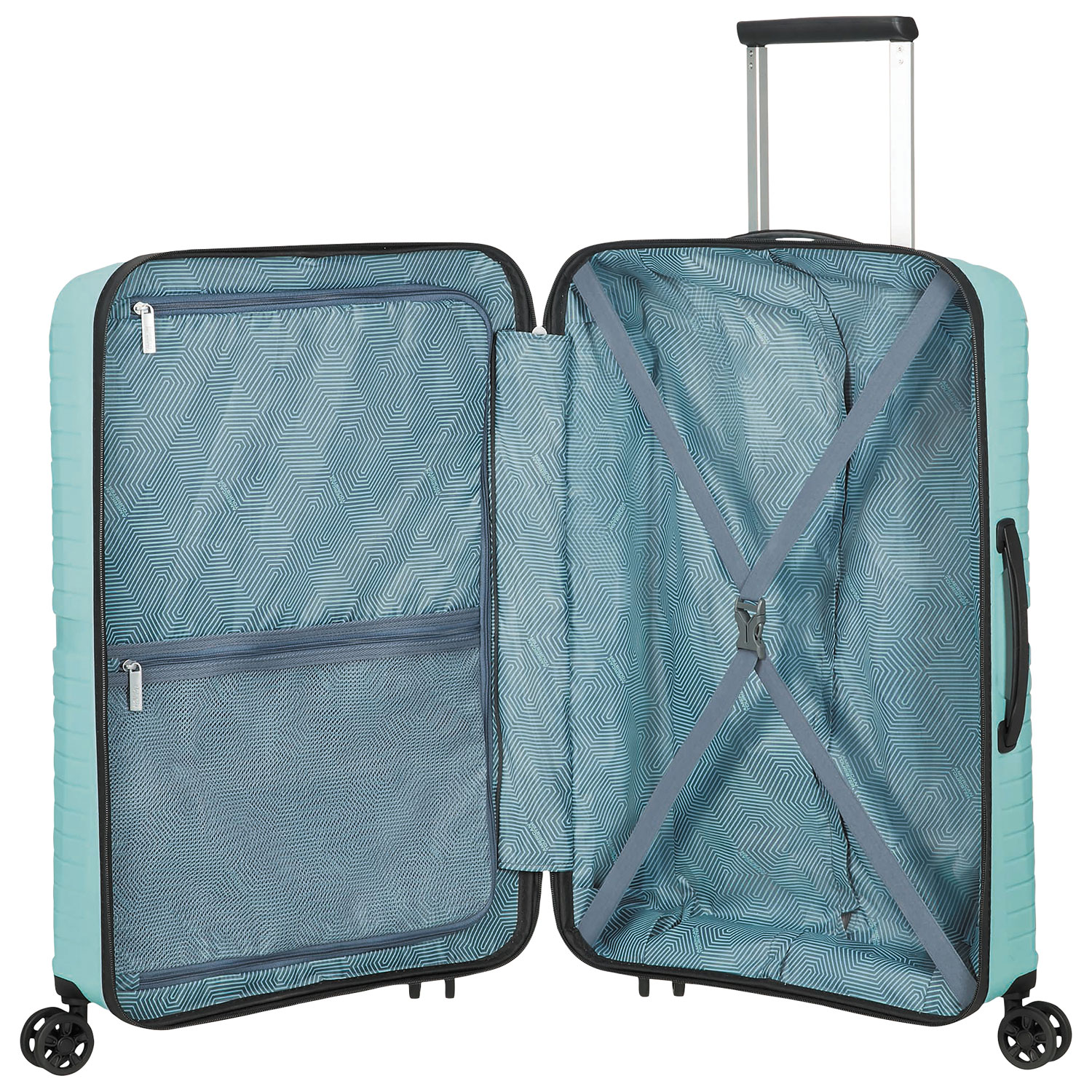 Valise de cabine rigide de 24 po Airconic d'American Tourister - Bleu puriste