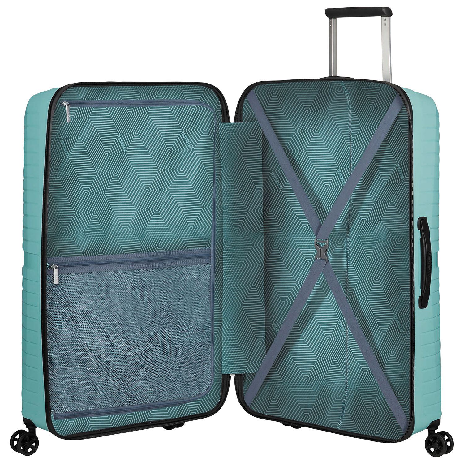 Valise de cabine rigide de 28 po Airconic d'American Tourister - Bleu puriste