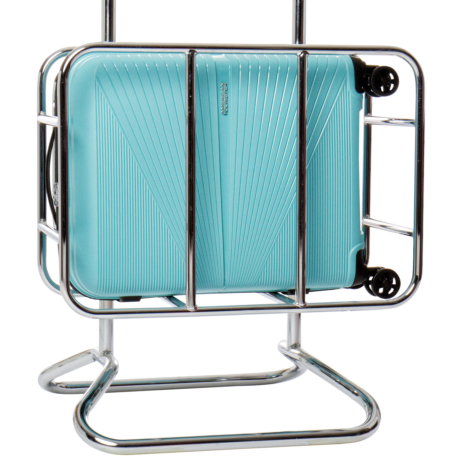 Valise de cabine rigide de 19 po Airconic d'American Tourister - Bleu puriste