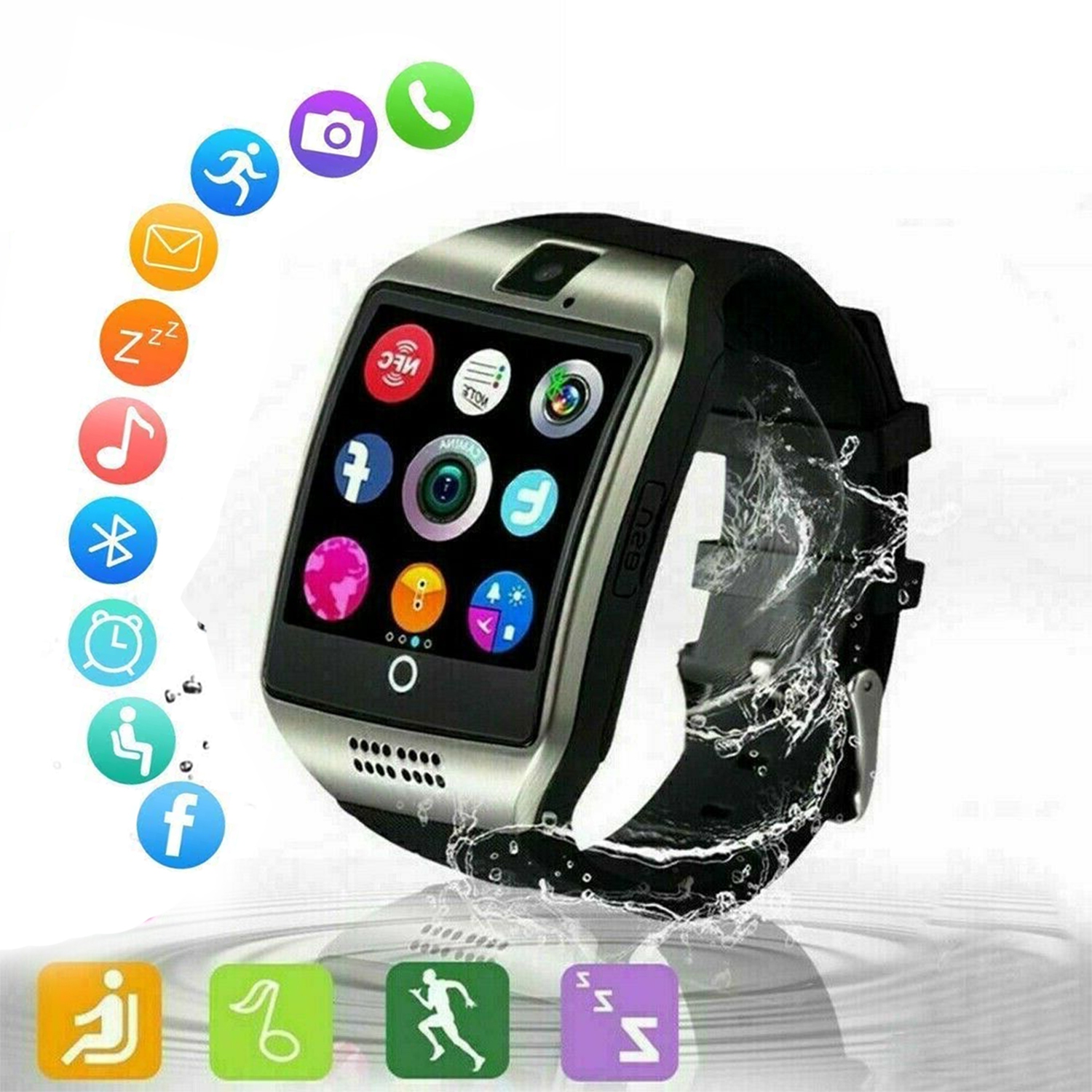 q18 smartwatch internet