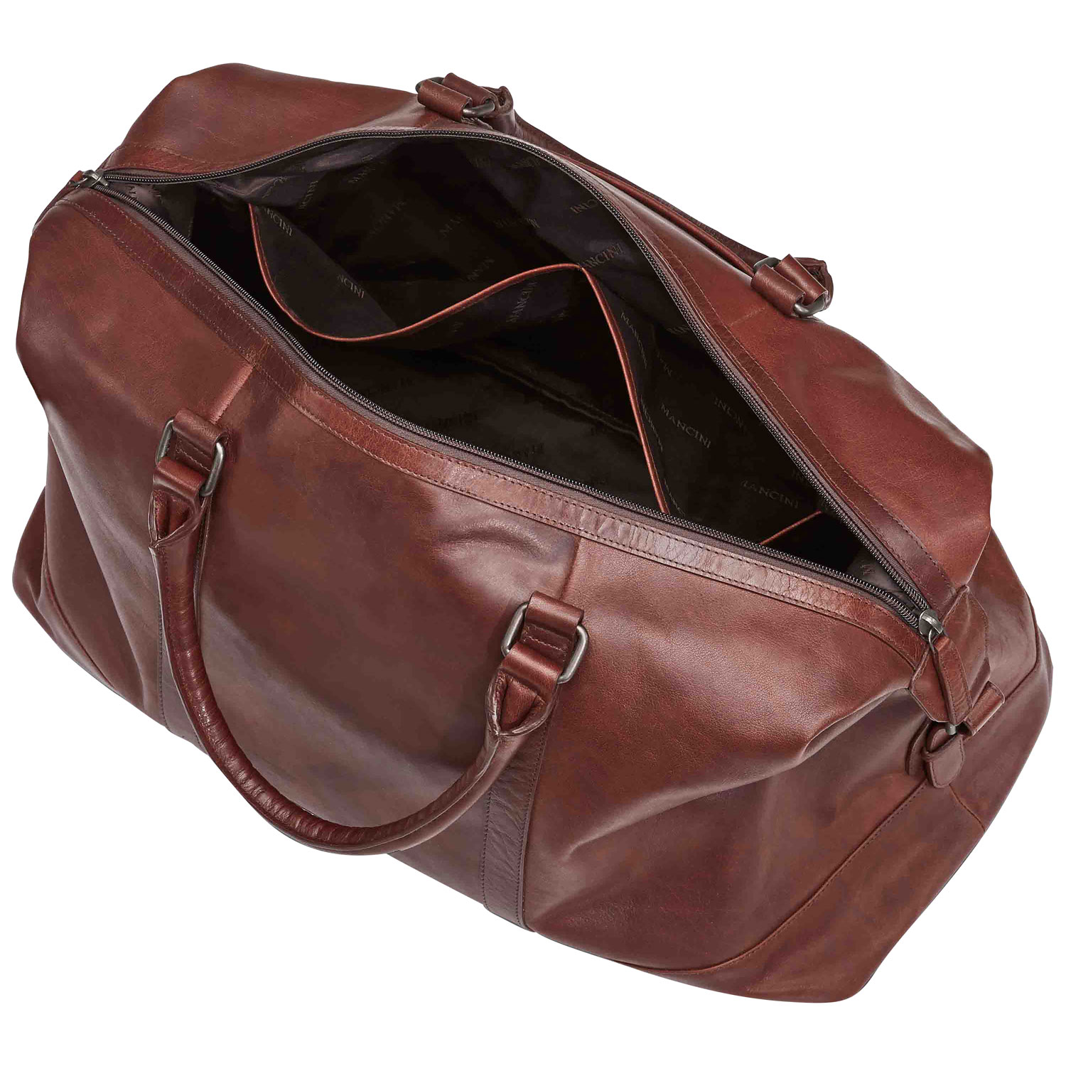 Sac de sport de 20 po Buffalo de Mancini - Brun