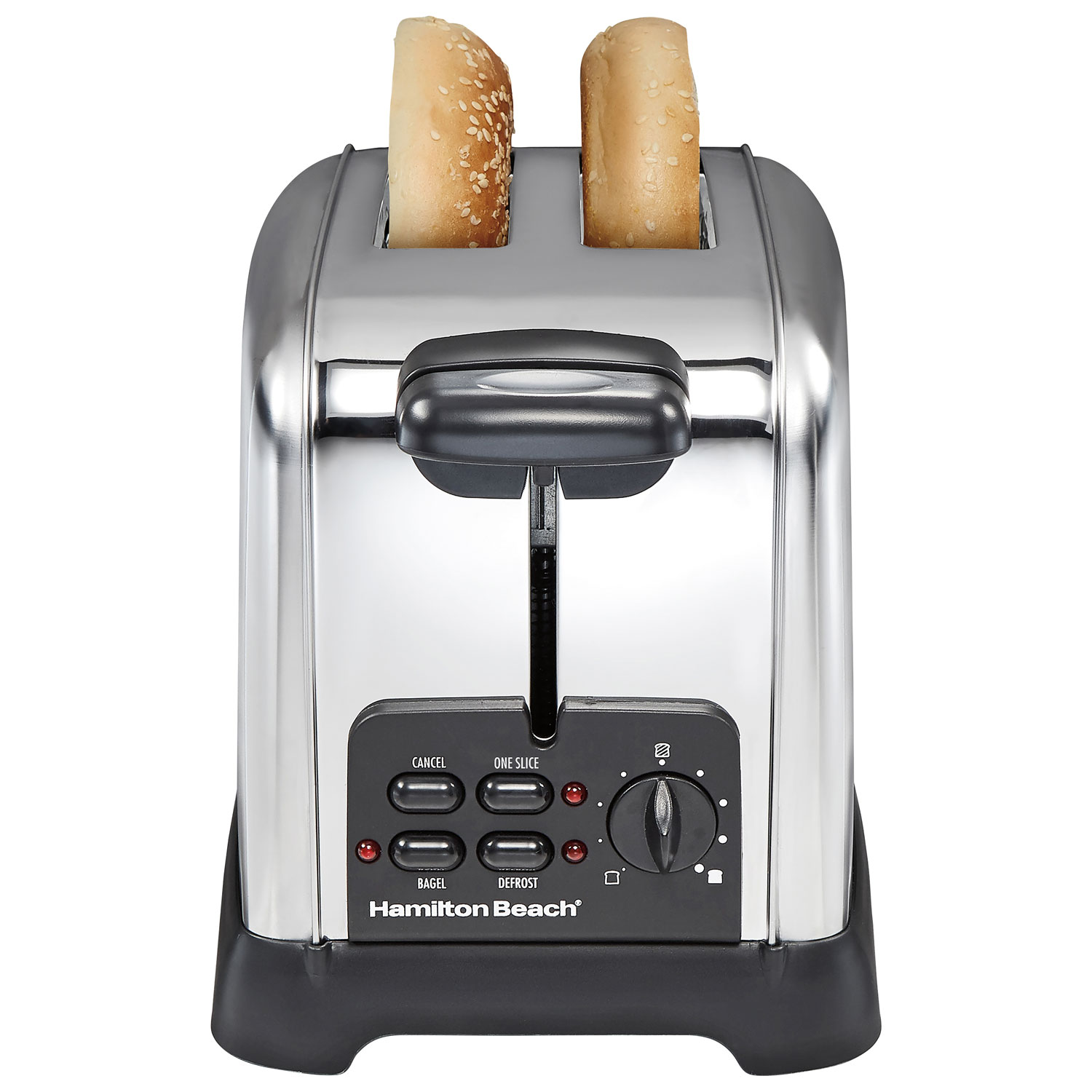 Hamilton beach classic outlet chrome 2 slice toaster